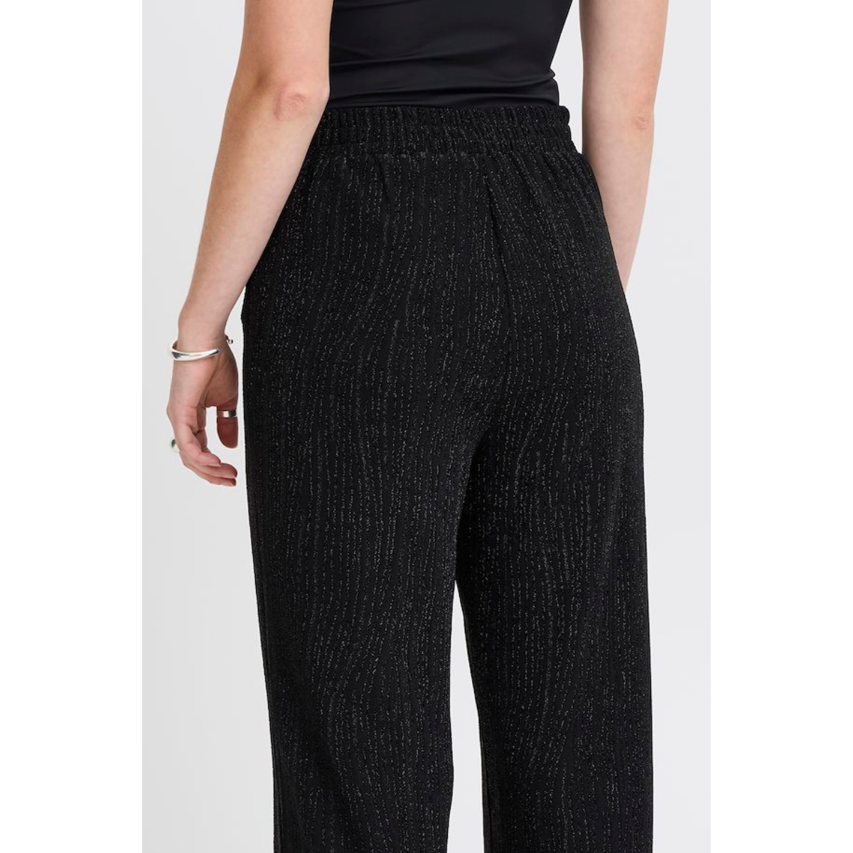 ICHI Copenhagen Nareen Trousers - Black - Public Mercantile