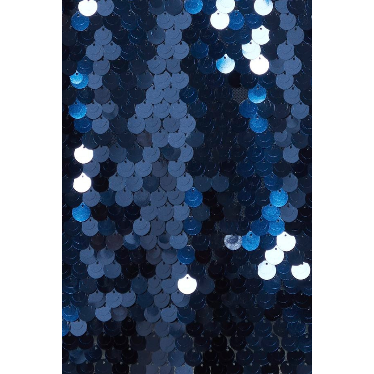 ICHI Copenhagen Pennie Sequin Top — Blue - Public Mercantile
