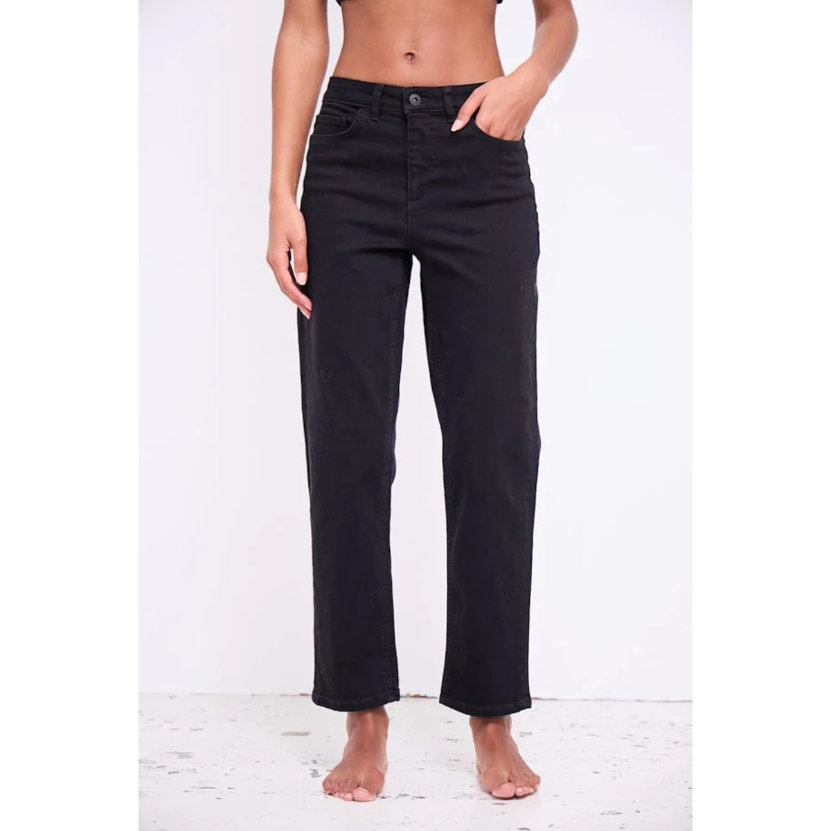 ICHI Twiggy Jeans - Black - Public Mercantile