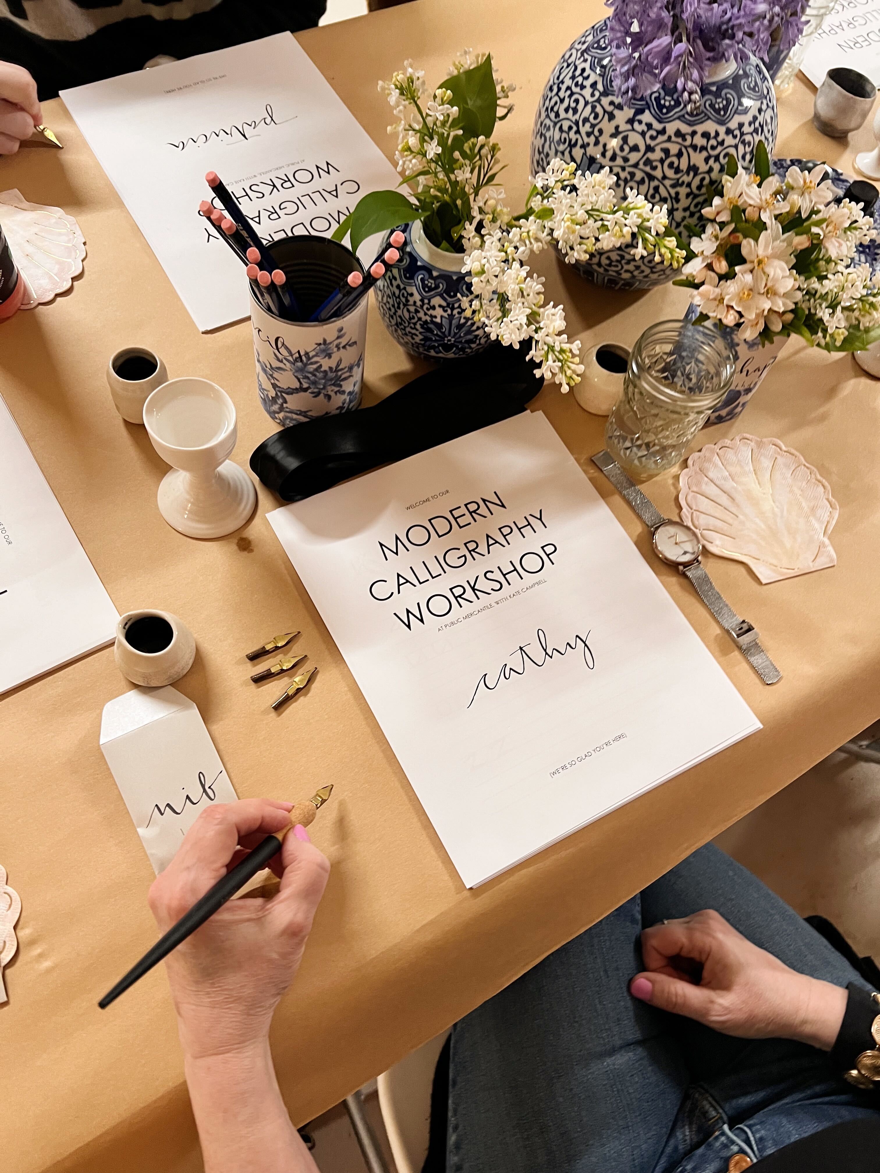 Modern Calligraphy Workshop - May 28th