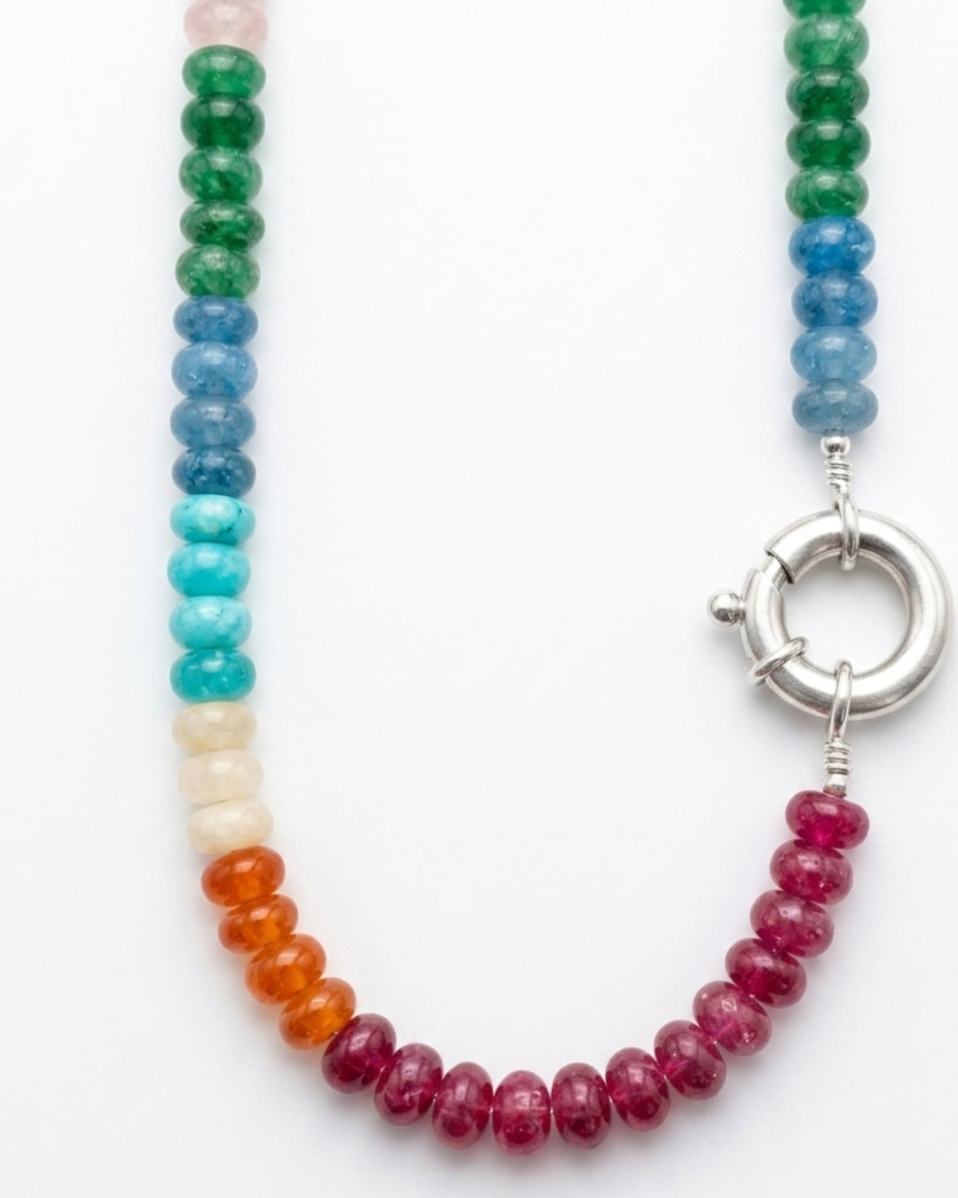 Baroque Pearl Glass Beads Necklace