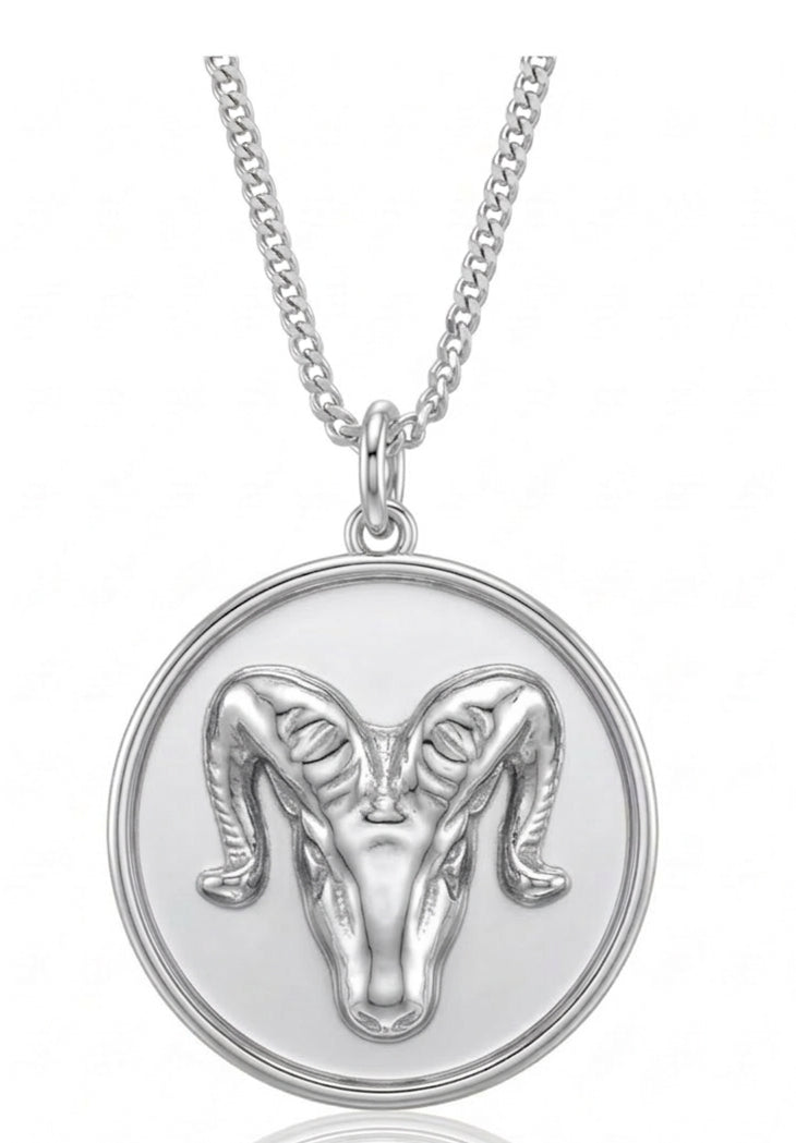 Astrological Zodiac Talisman Necklace – Aries