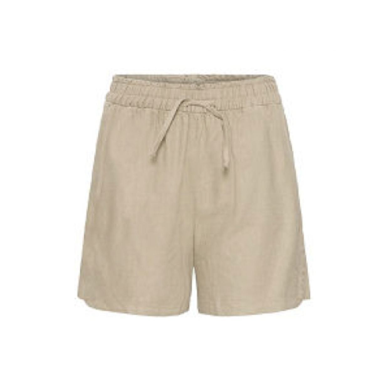 Linno Linen Shorts — Timber Wolf - Public Mercantile