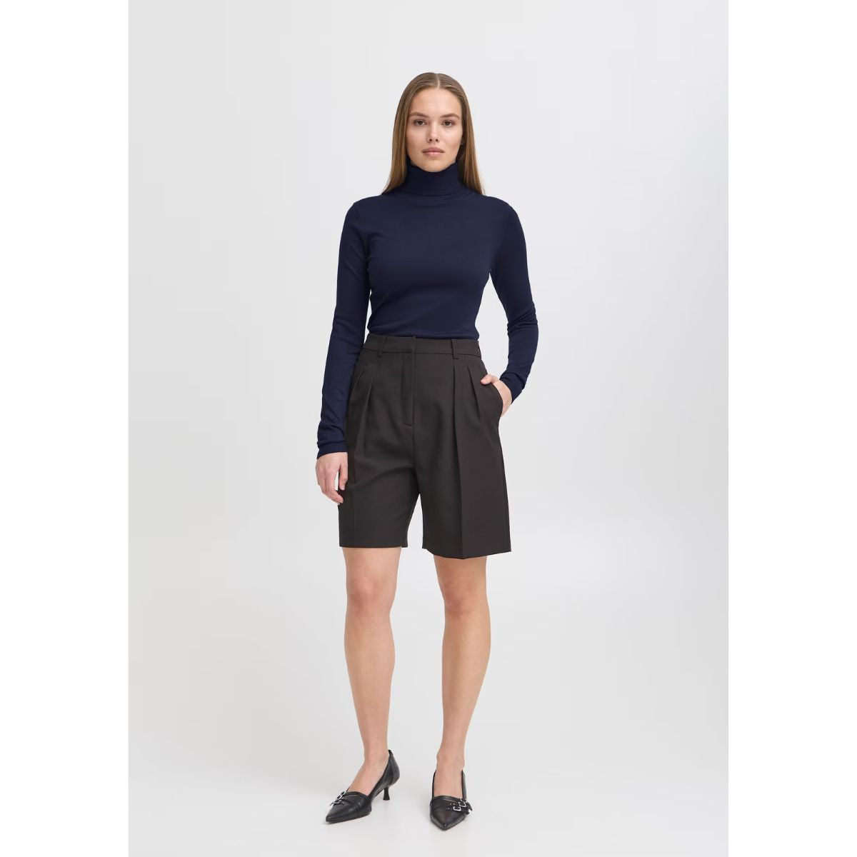Chemise boutonnée Linno — Écru