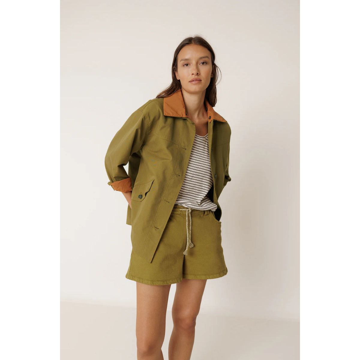 Short Raincoat — Khaki - Public Mercantile