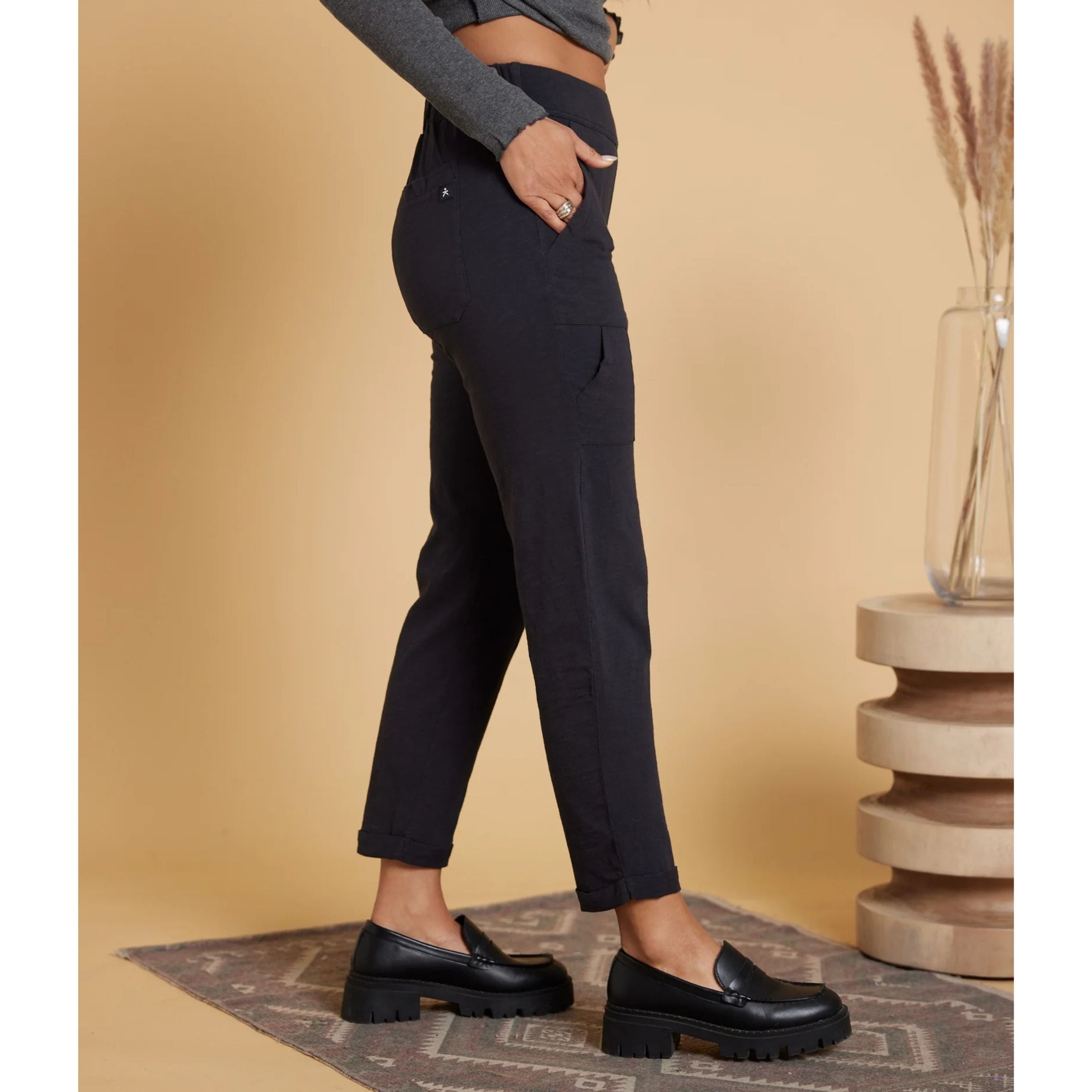 Pantalon Nolan - Noir délavé 
