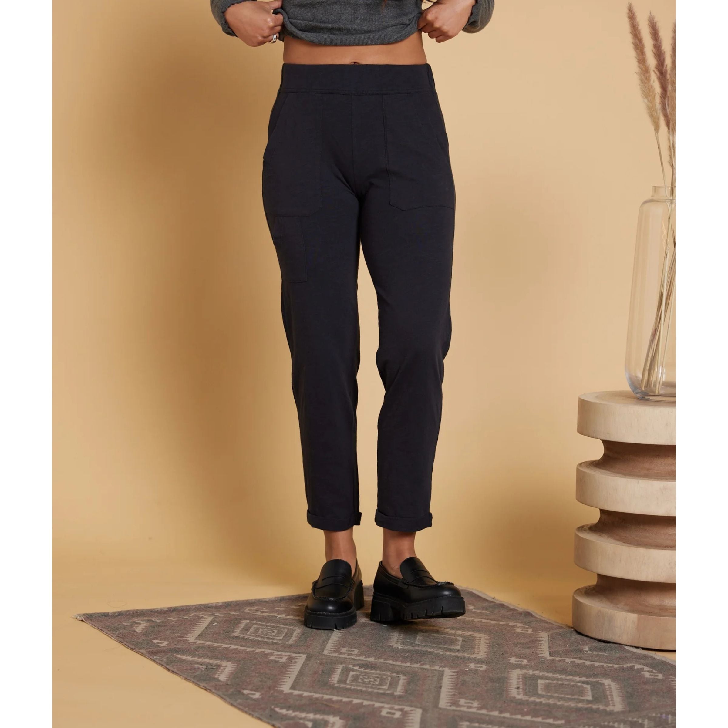 Pantalon Nolan - Noir délavé 