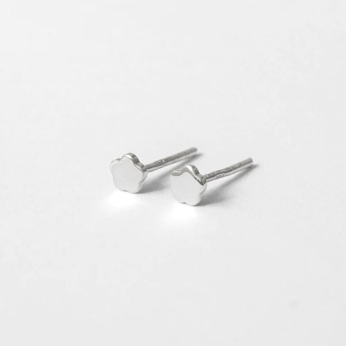 Kara Yoo Dahlia Studs - Silver - Public Mercantile