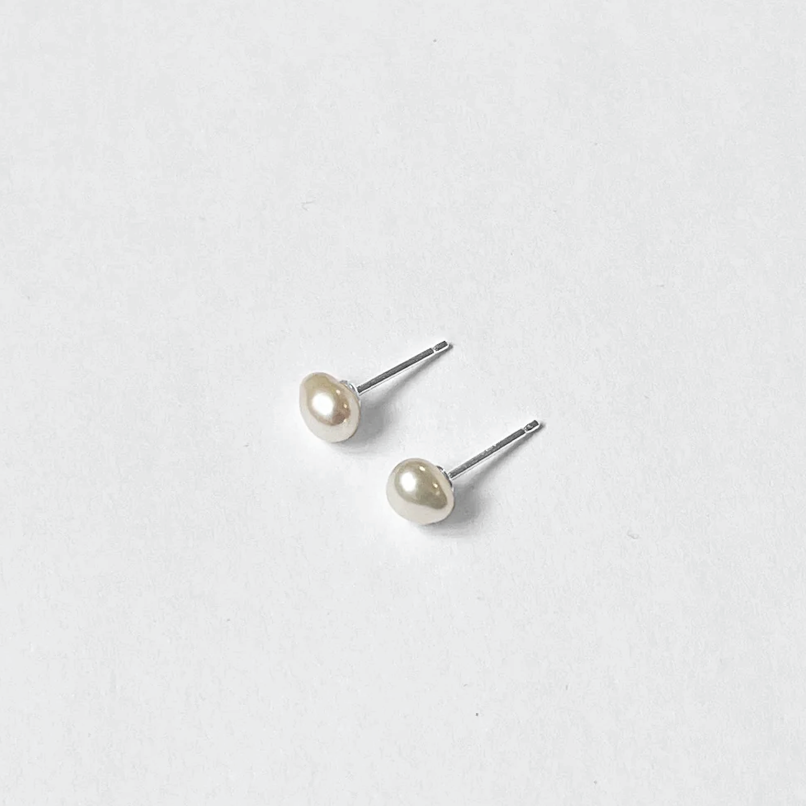 Keshi Pearl Studs 5mm - Kara Yoo - Public Mercantile