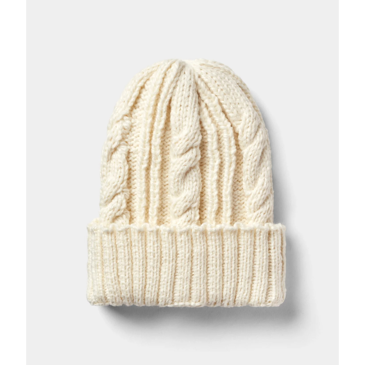 Known Supply Cable Knit Toque - Stone - Public Mercantile