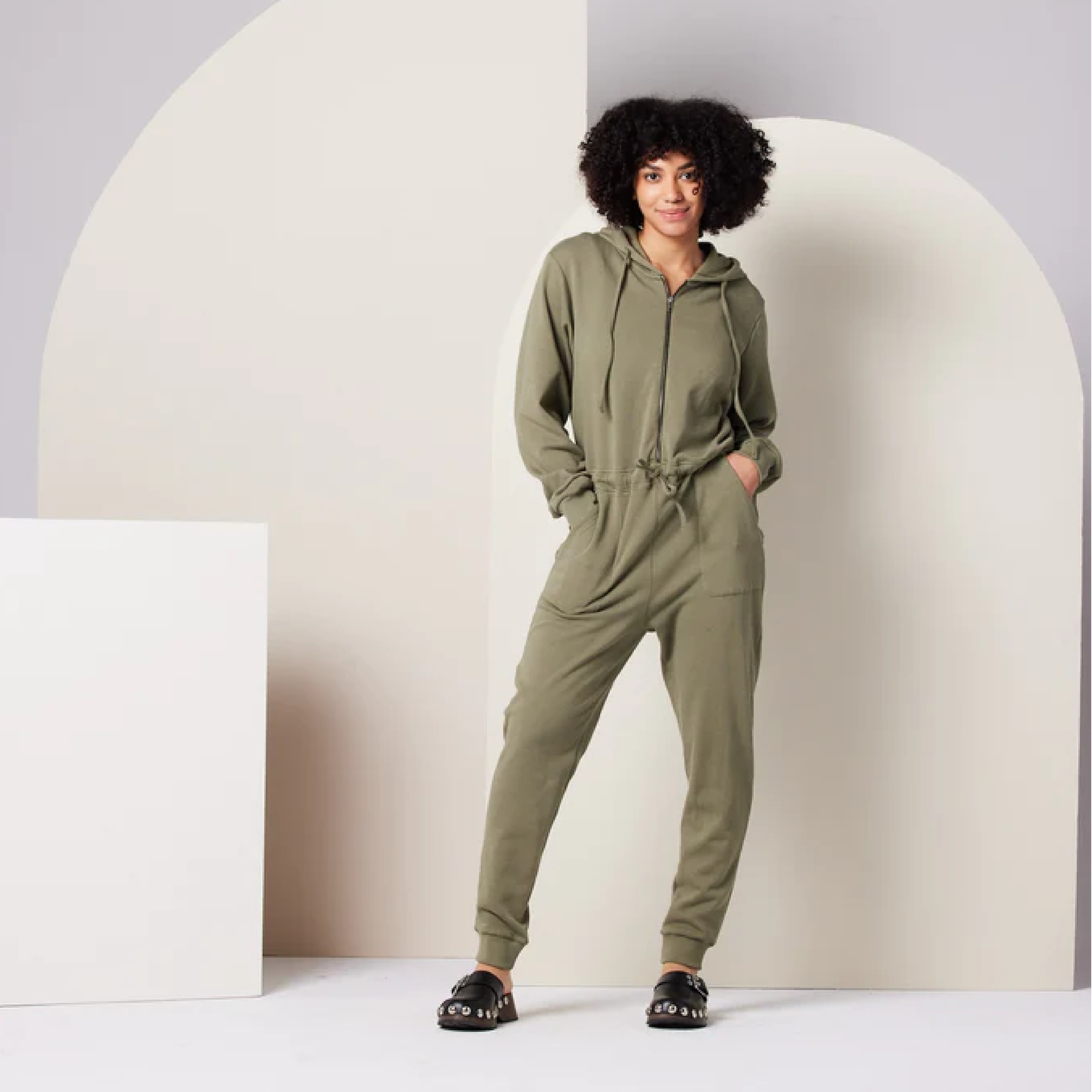Known Supply Valerie Jumpsuit - Army - Public Mercantile