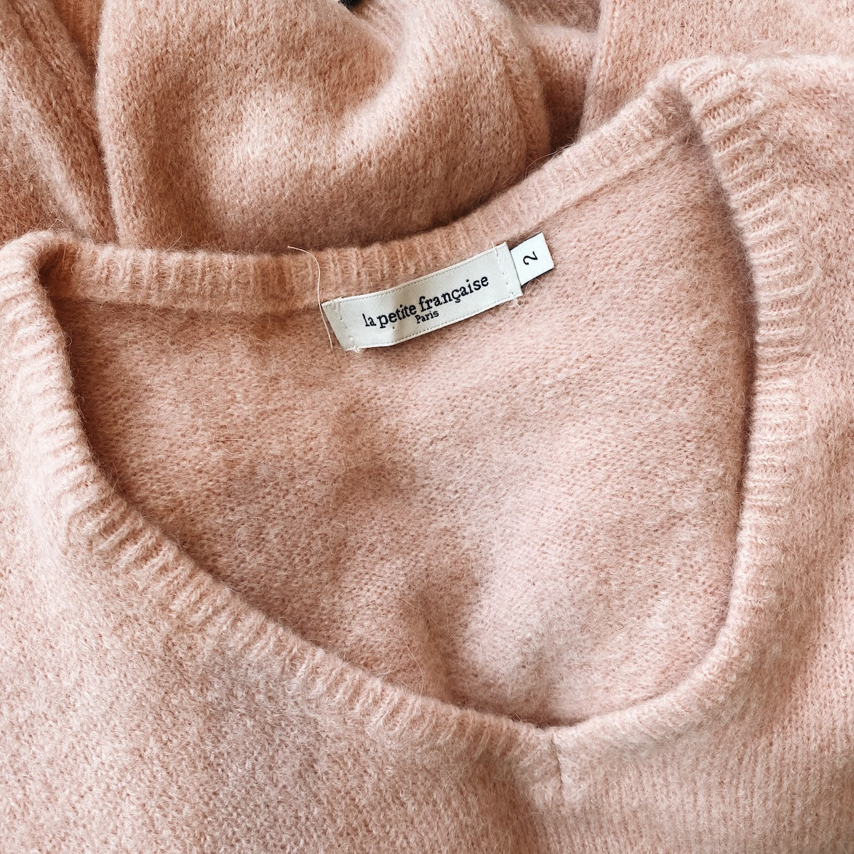 Melodie Alpaca Sweater  — Dusty Rose