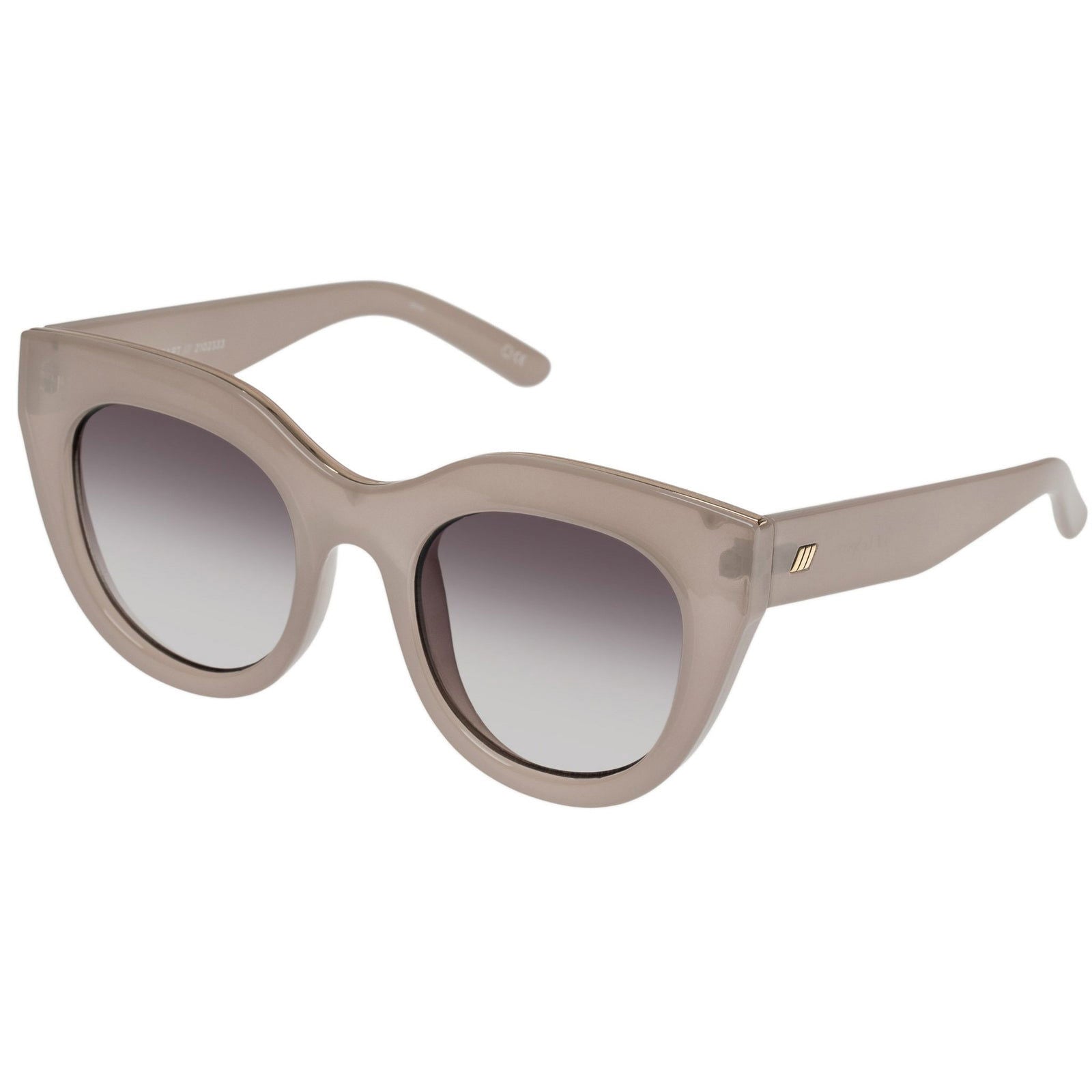 Le Specs Air Heart Sunglasses | Oatmeal - Public Mercantile