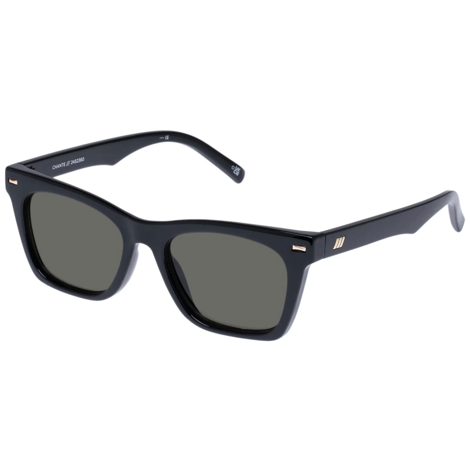 Le Specs Chante Sunglasses | Black - Public Mercantile