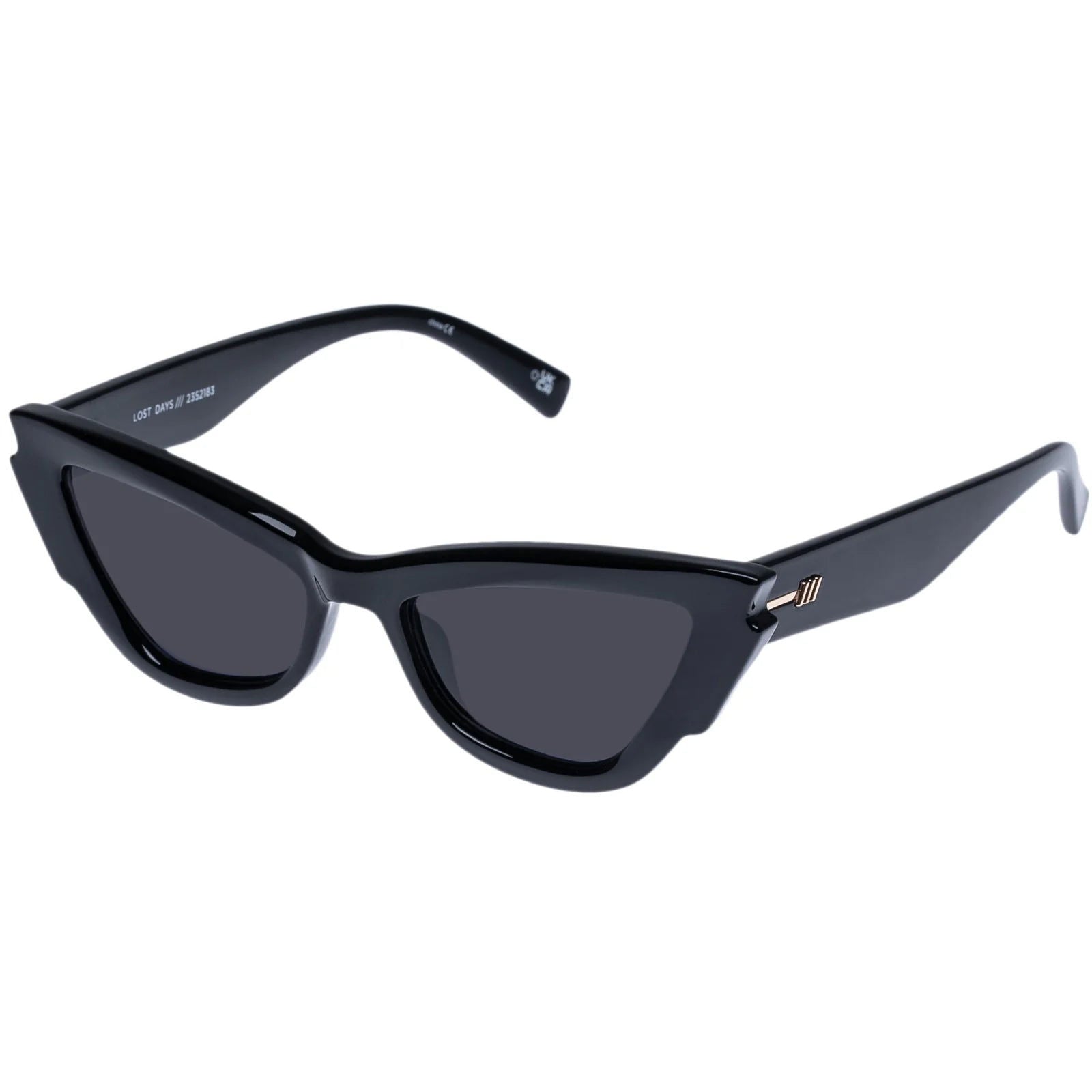 Le Specs Lost Days Sunglasses | Black - Public Mercantile