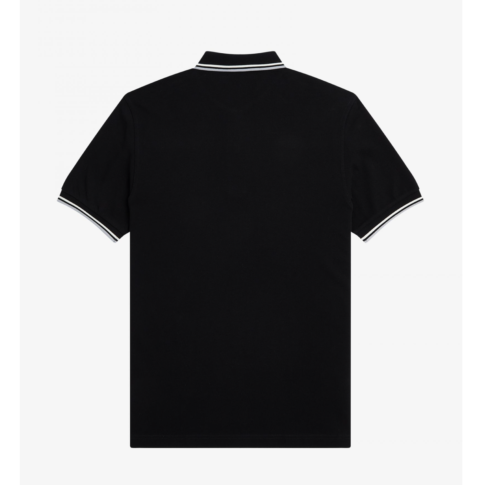 Fred Perry Twin Tipped Polo Shirt - Black/Ecru/Limestone - Public Mercantile