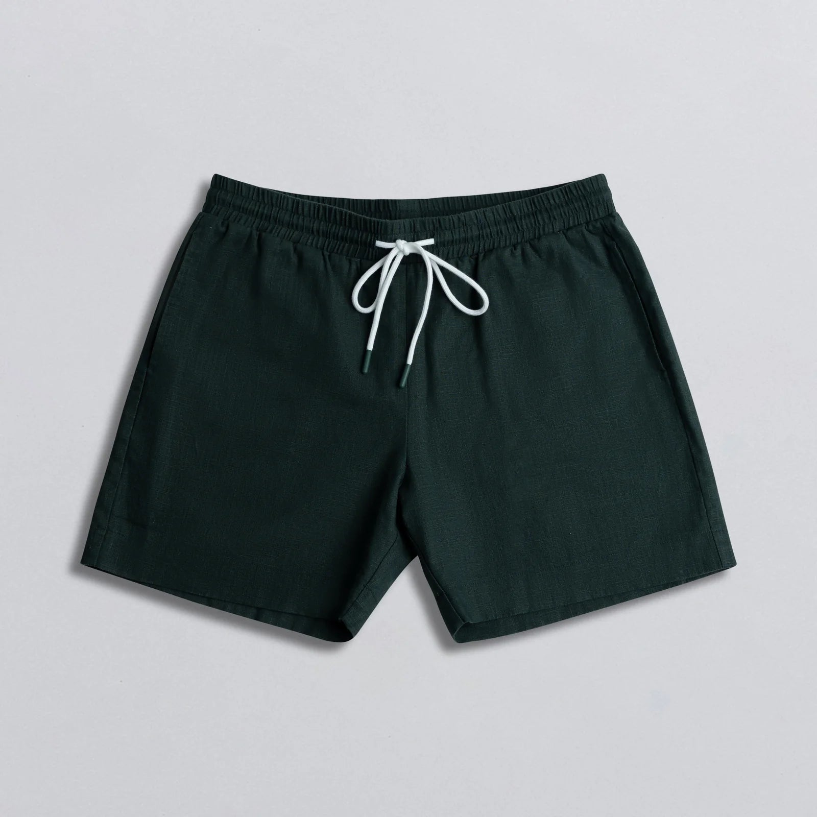 Linen Shorts - Green — Champlain - Public Mercantile