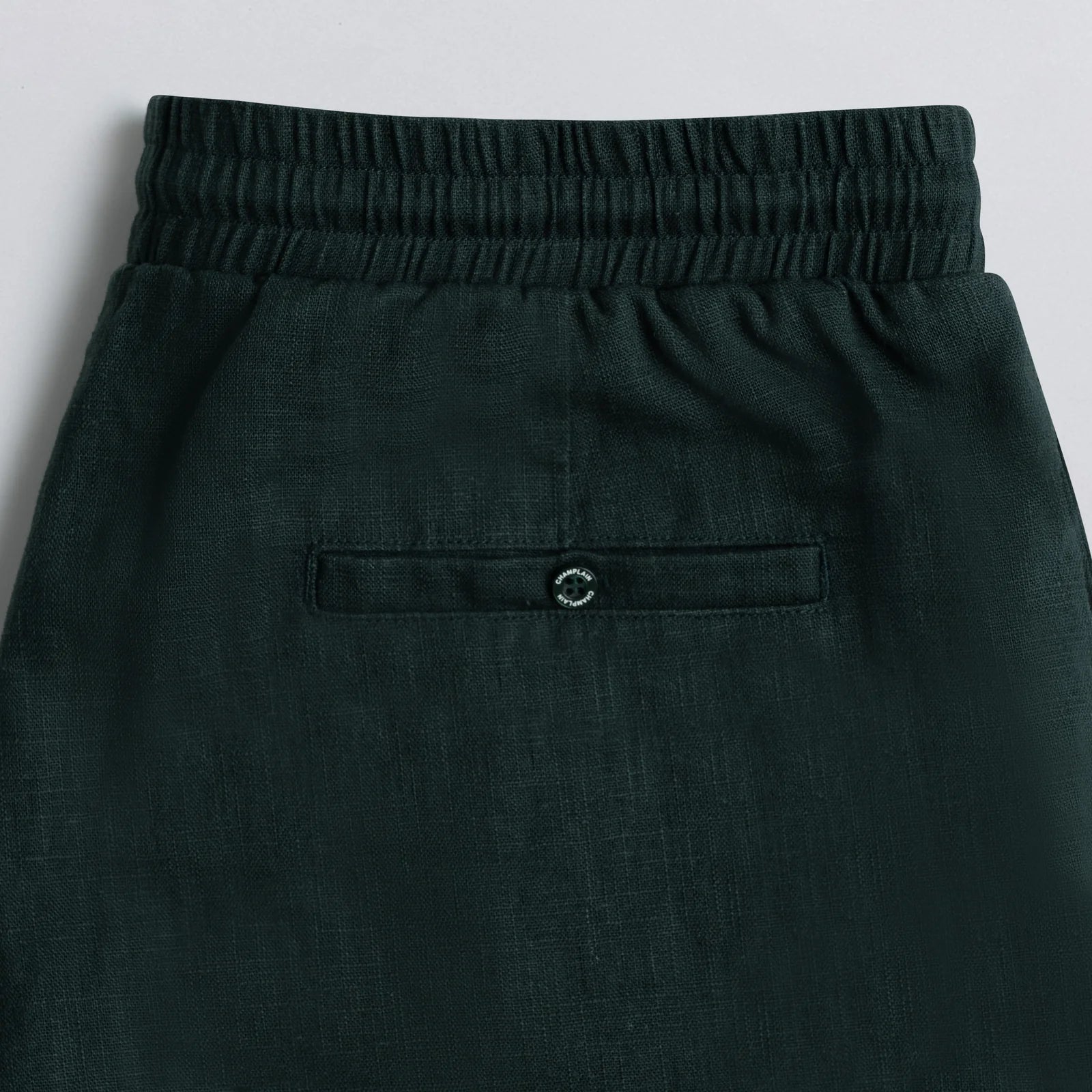 Linen Shorts - Green — Champlain - Public Mercantile