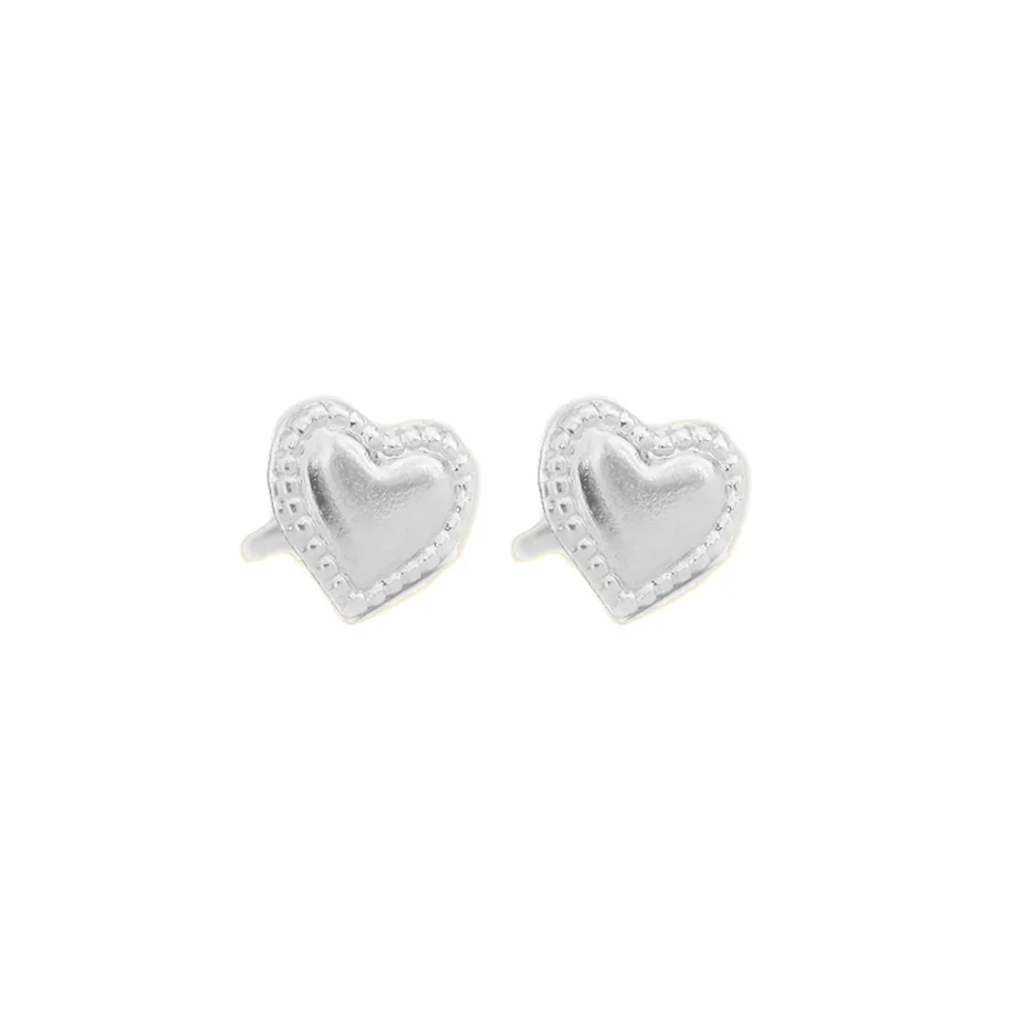 Lisbeth Louvre Studs - Silver - Public Mercantile