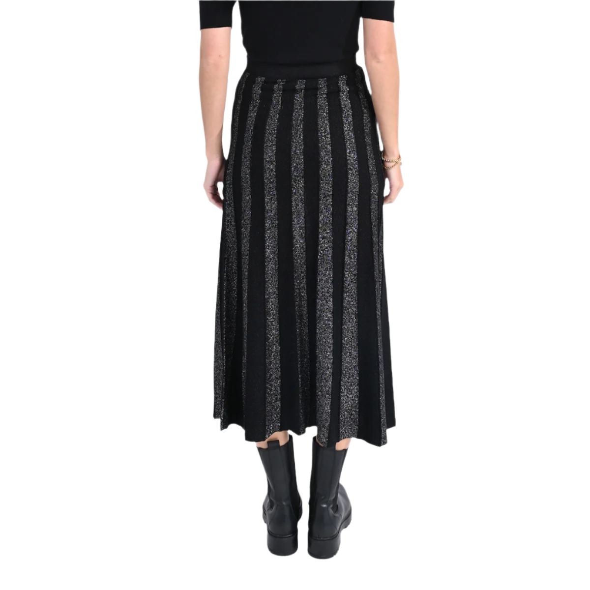 Long Jersey Skirt — Black - Public Mercantile