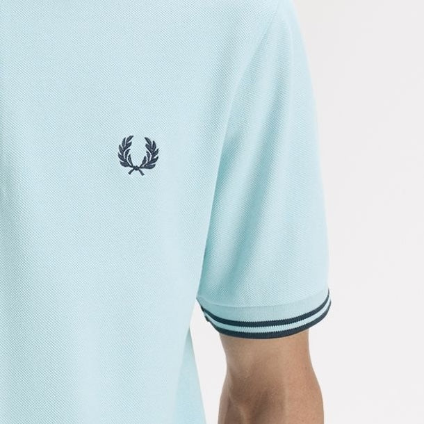 Fred Perry Twin Tipped T-Shirt - Ball Boy Blue / Dark Airforce - Public Mercantile