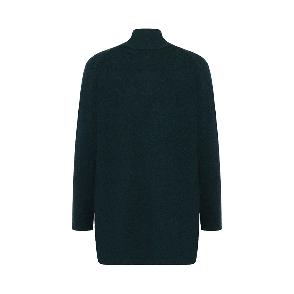 Mansted Mitty Lambswool Sweater Jacket — Dark Petrol Blue