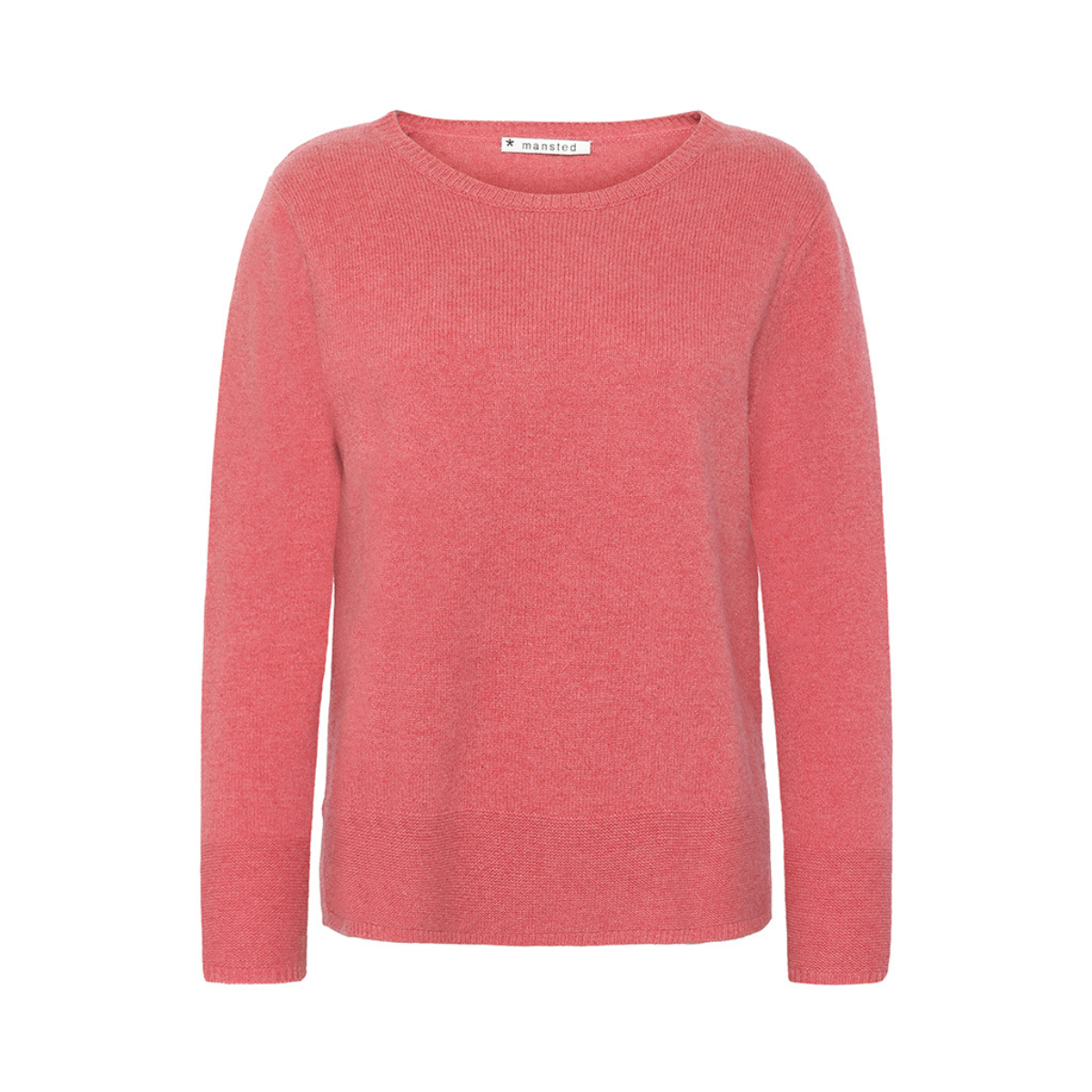 Mansted Minoa Lambswool Sweater — Coral - Public Mercantile