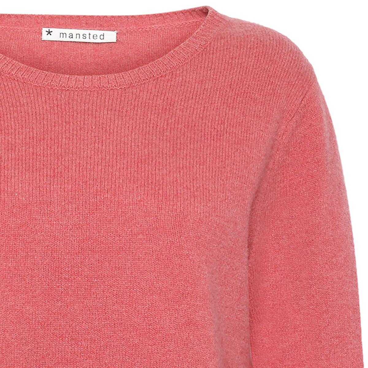 Mansted Minoa Lambswool Sweater — Coral - Public Mercantile