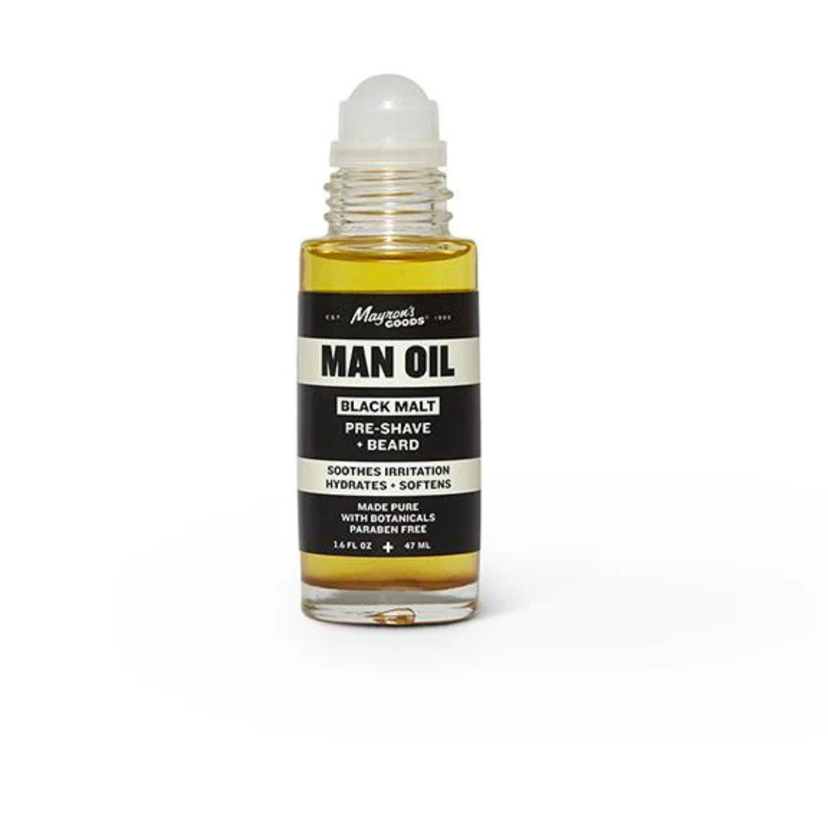 Mayron's Goods Man Oil — Black Malt - Public Mercantile