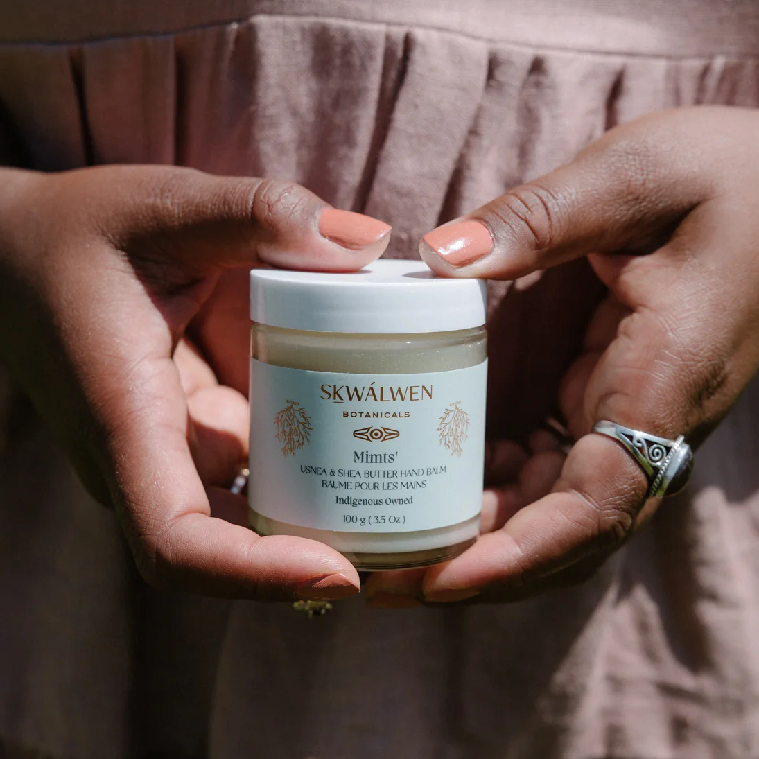 Mimts' Usnea & Shea Butter Hand Balm — Skwálwen Botanicals - Public Mercantile
