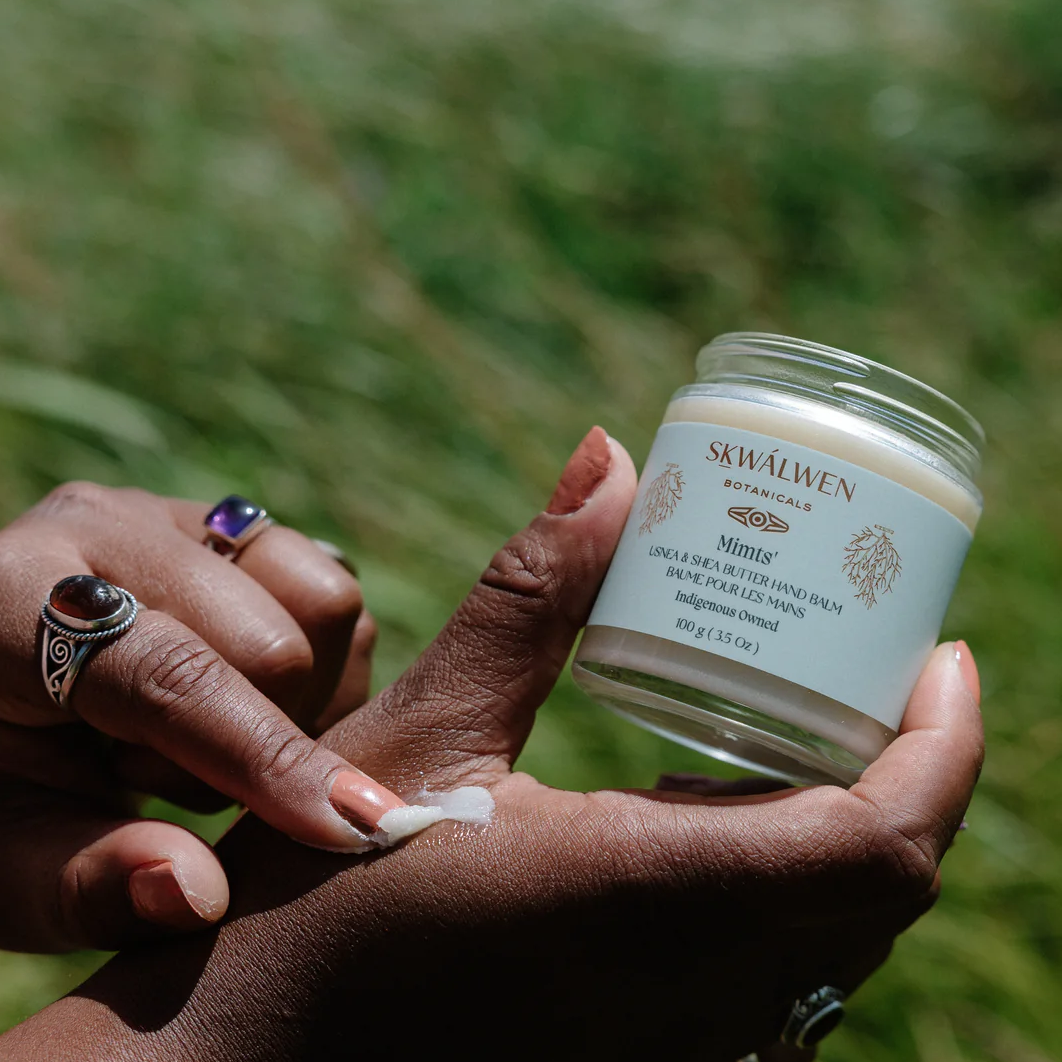 Mimts' Usnea & Shea Butter Hand Balm — Skwálwen Botanicals - Public Mercantile