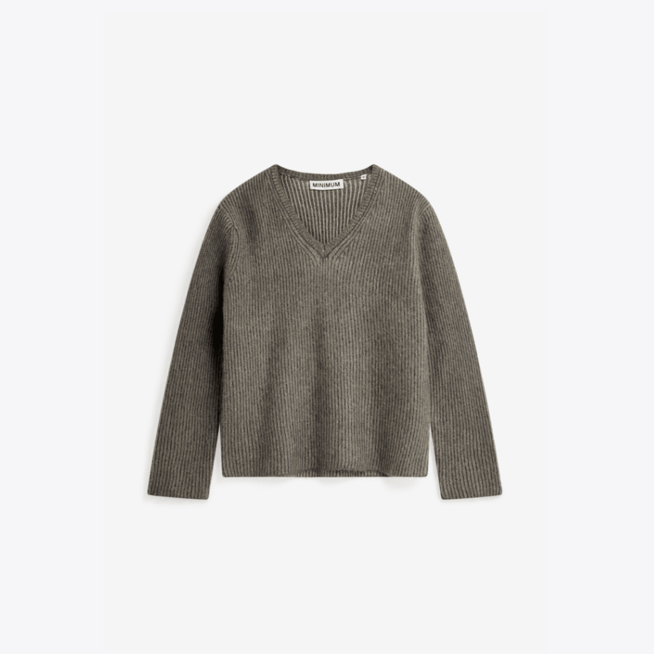 Minimum Gina Mohair V-Neck Jumper — Kambaba - Public Mercantile