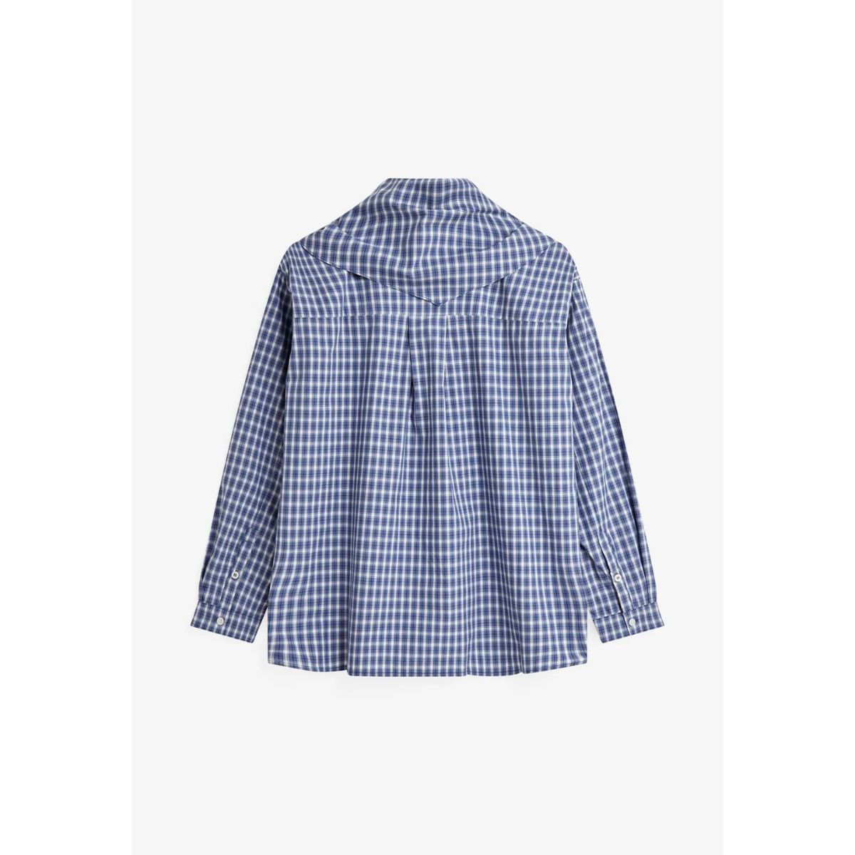 Minimum Harper Checked Shirt — Insignia Blue - Public Mercantile