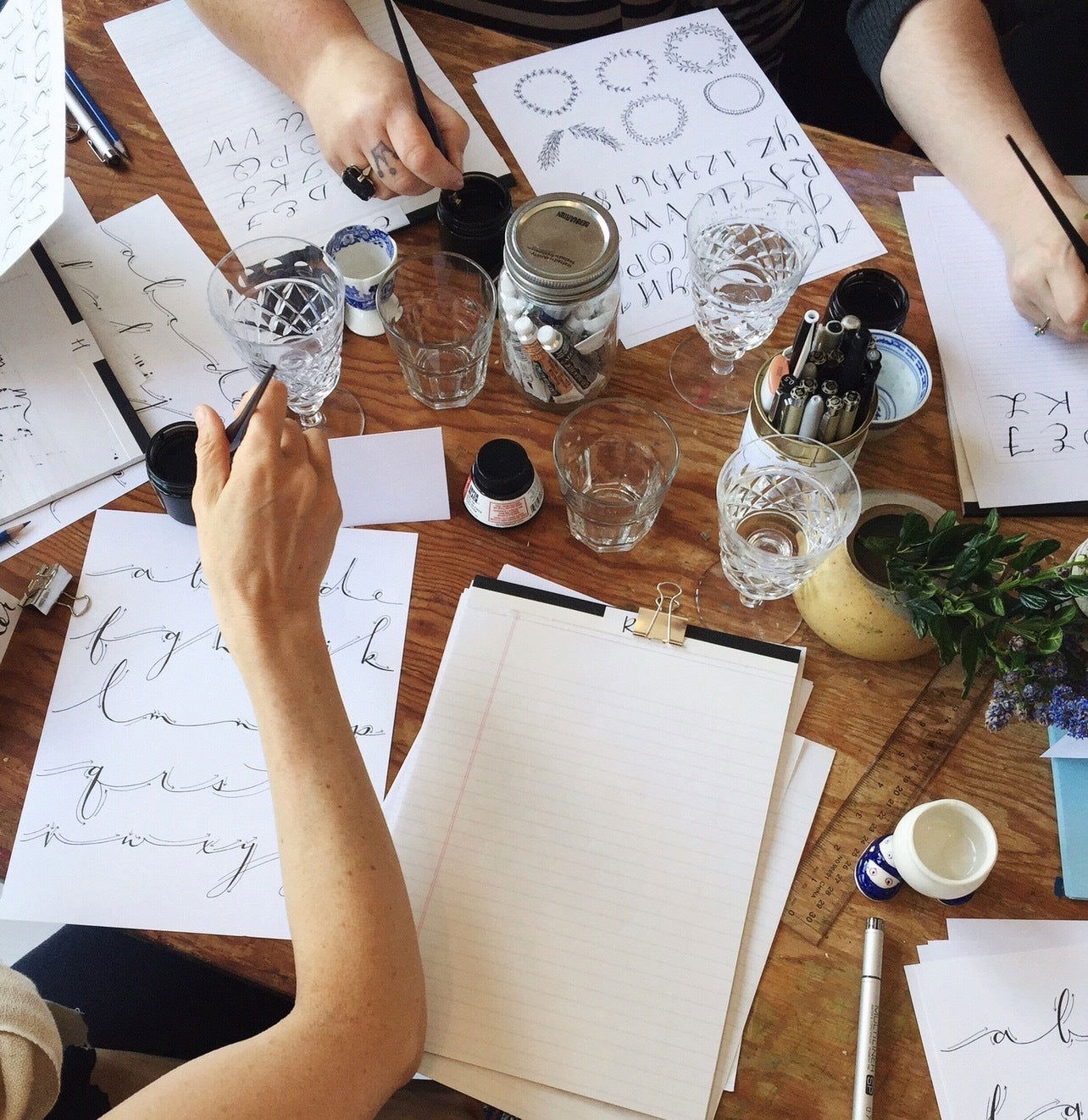 Modern Calligraphy Workshop - April 30th - Public Mercantile