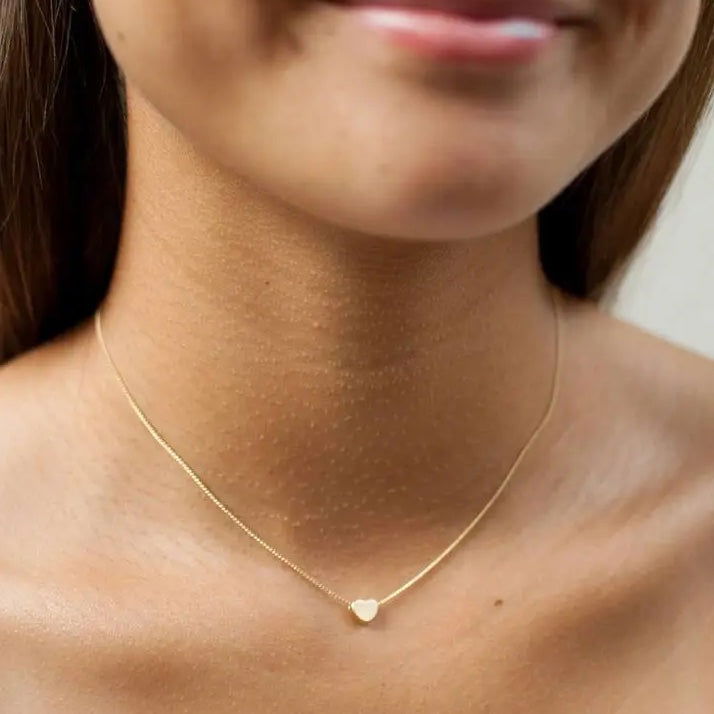 Mom and Me Heart Necklace - Public Mercantile