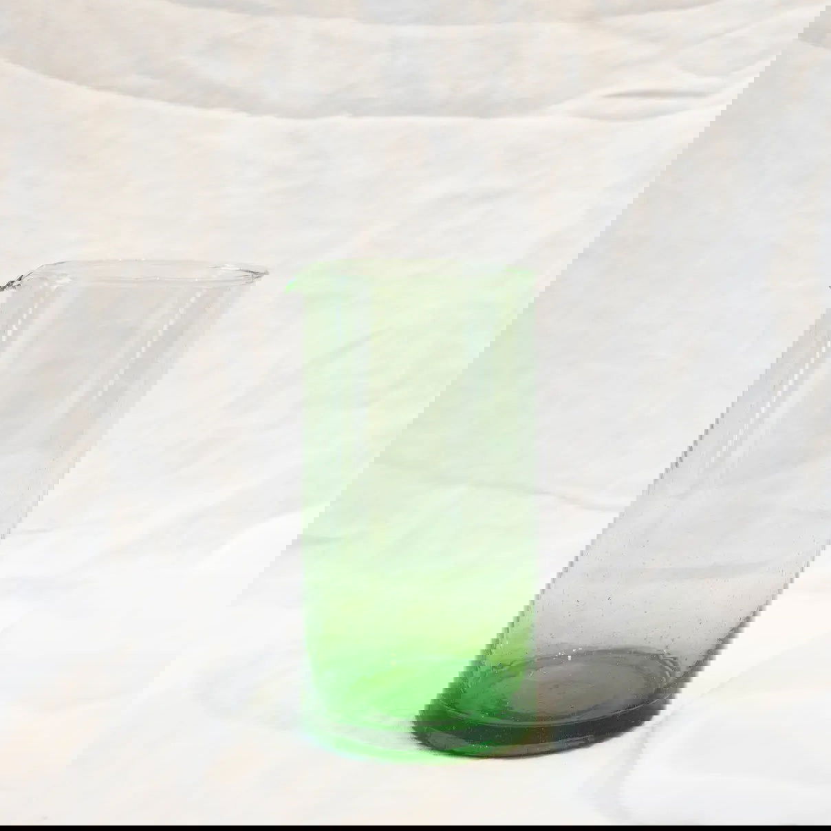 Moroccan Glass Pitcher — Green - Public Mercantile