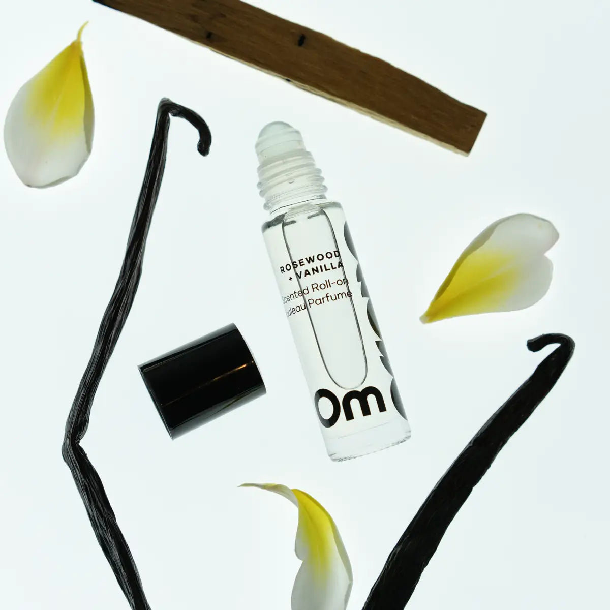 Rosewood + Vanilla Scented Roll On — Om Organics - Public Mercantile