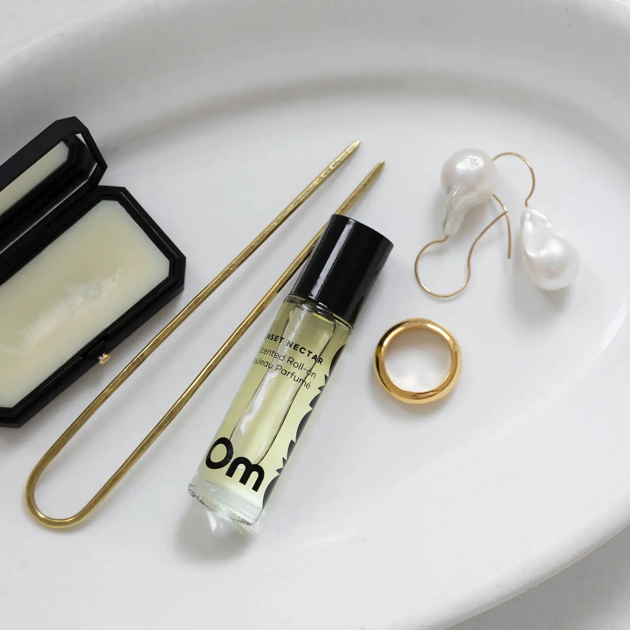 Sunset Nectar Scented Roll On — Om Organics - Public Mercantile