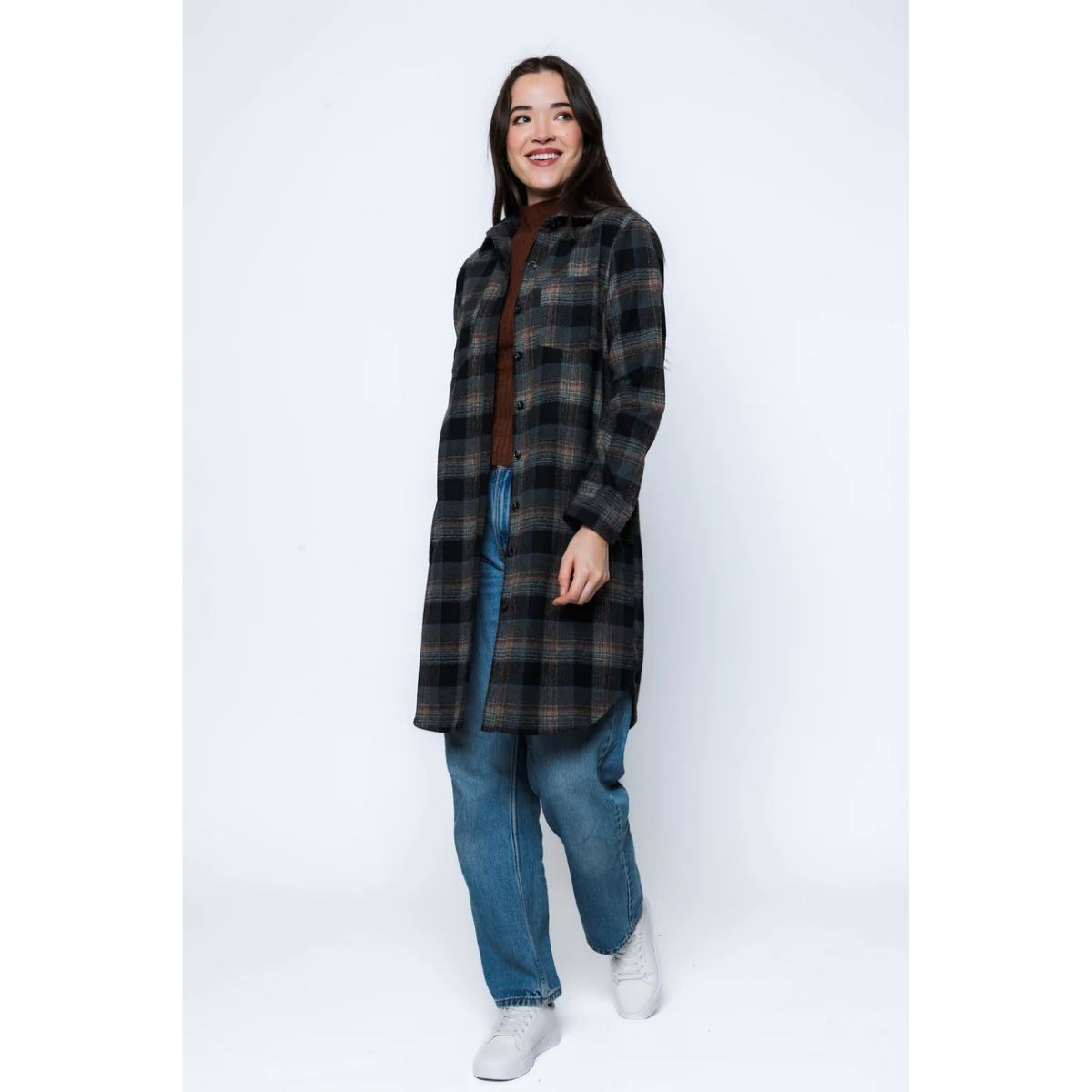 Mercer Shirt Jacket  — Winter Grey Plaid - Public Mercantile