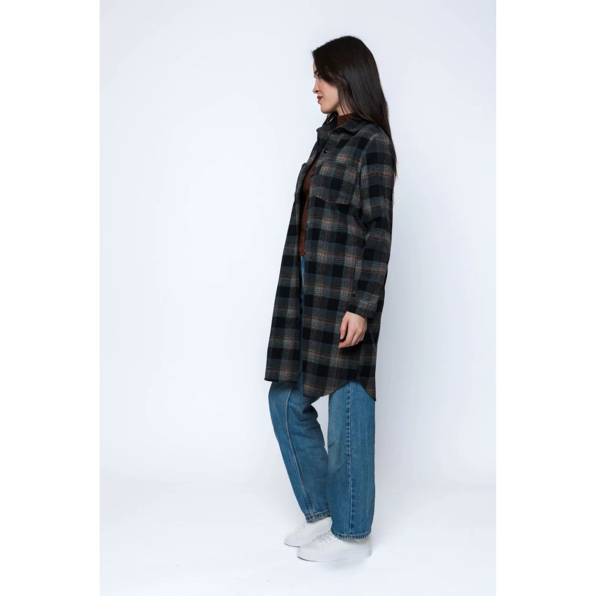 Mercer Shirt Jacket  — Winter Grey Plaid - Public Mercantile