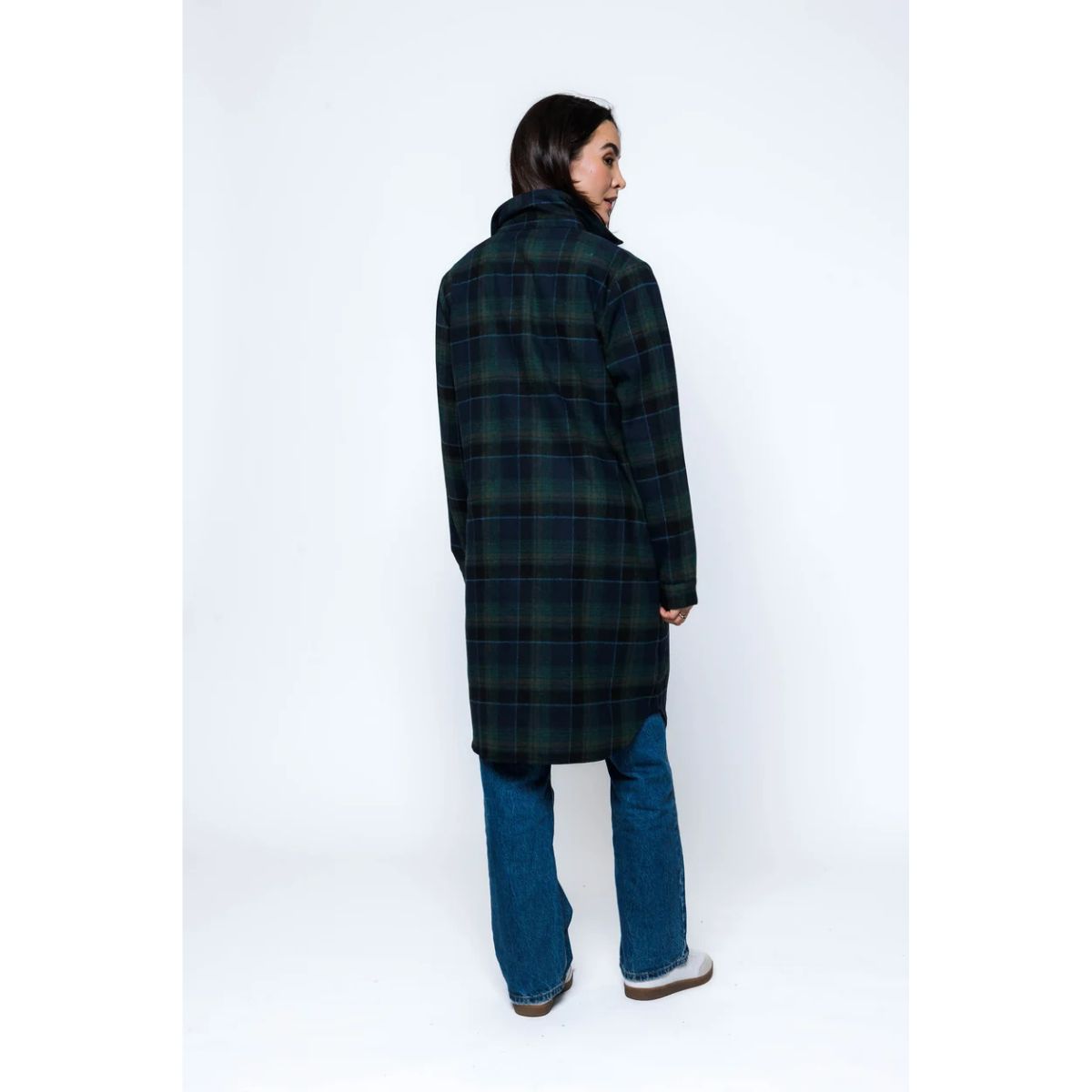 Mercer Shirt Jacket  — Winter Grey Plaid - Public Mercantile