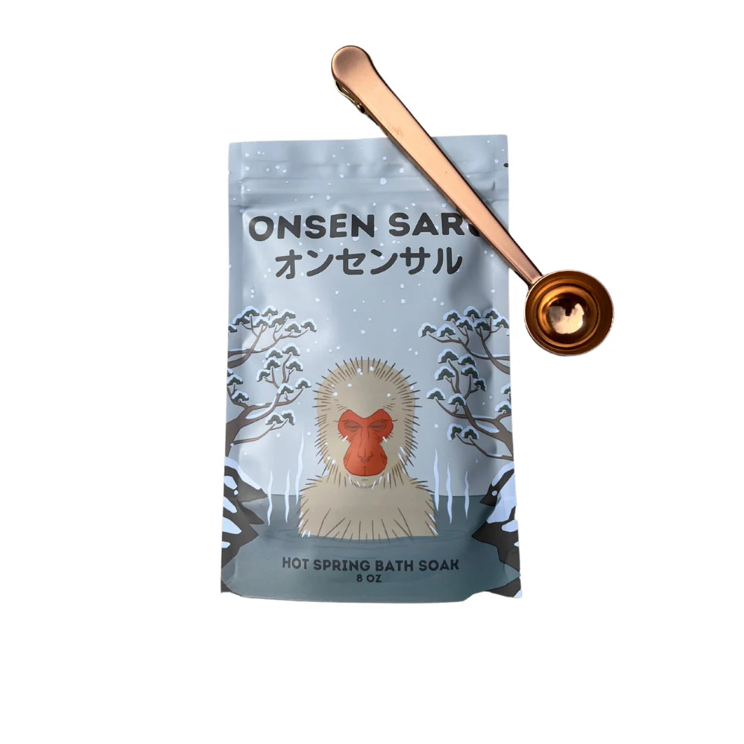 Onsen Saru - Rose Gold Salt Scoop - Public Mercantile