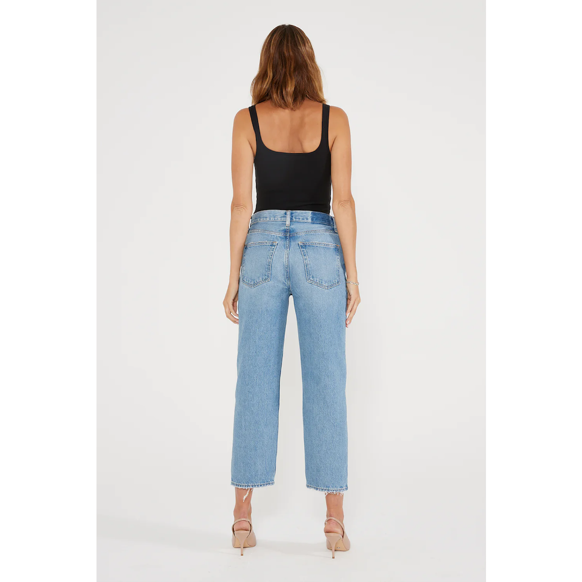 Ética Tyler Straight Crop — Sea Wall / Organic Cotton - Public Mercantile