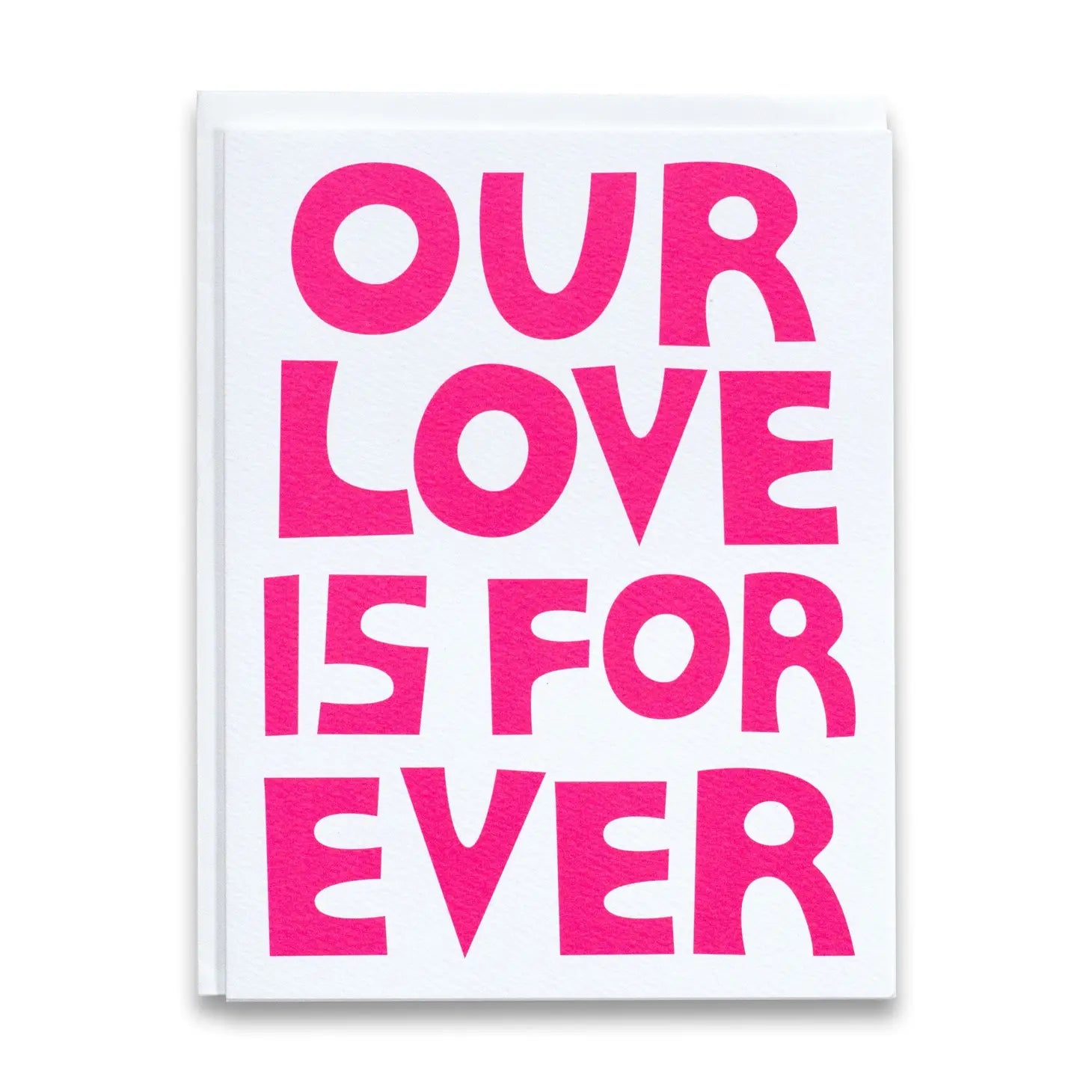 Our Love is Forever Note Card - Public Mercantile