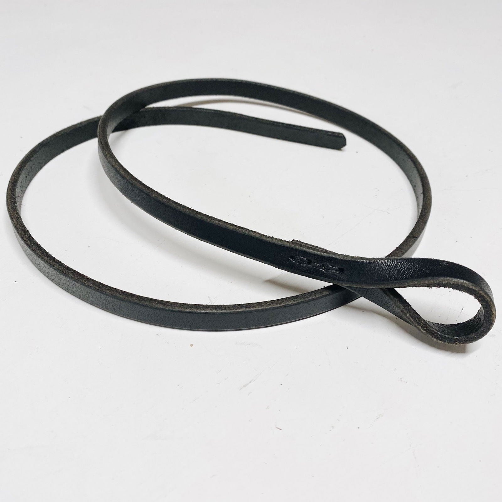 Oxford Leather Tie Belt - Public Mercantile