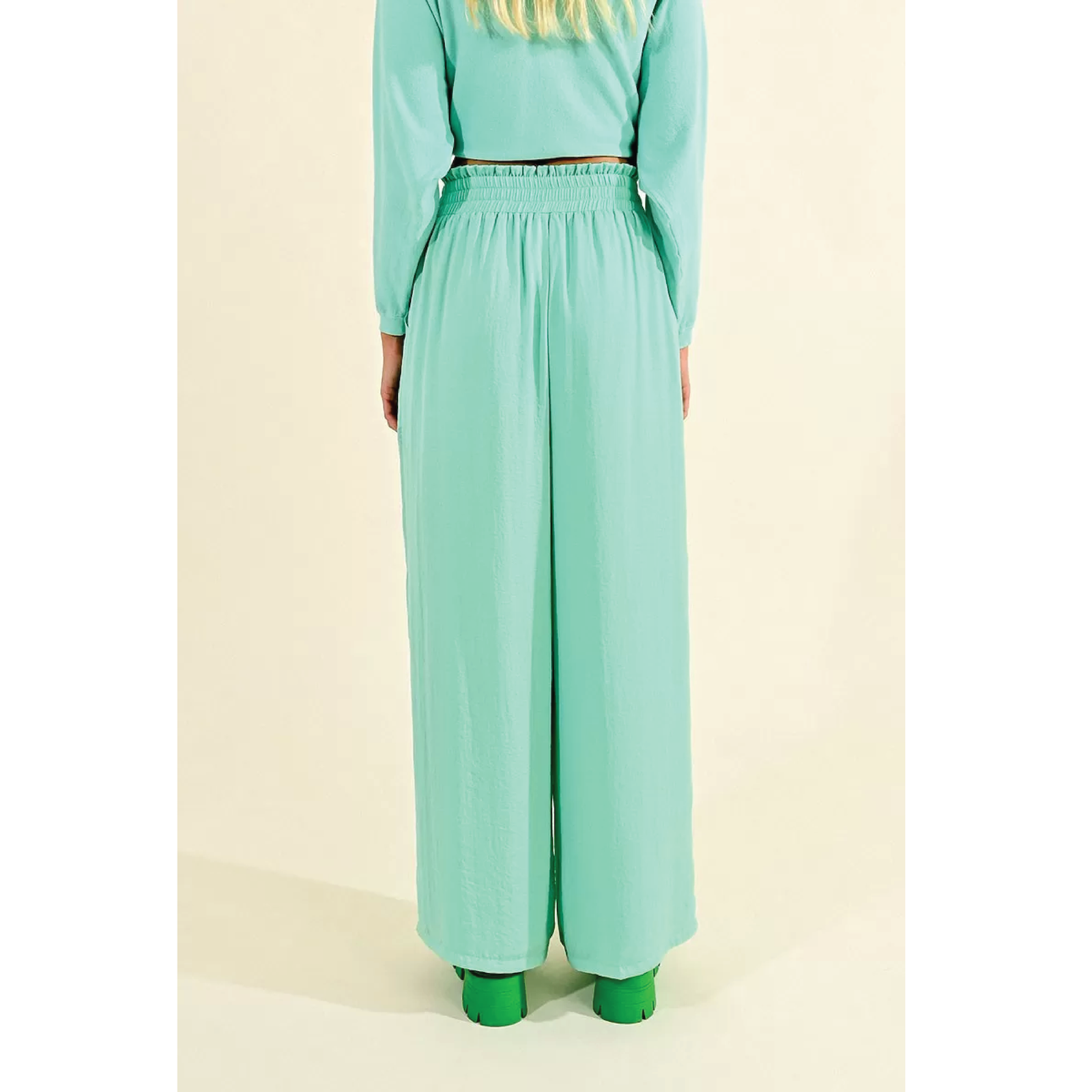 Palazzo Pants — Aqua - Public Mercantile