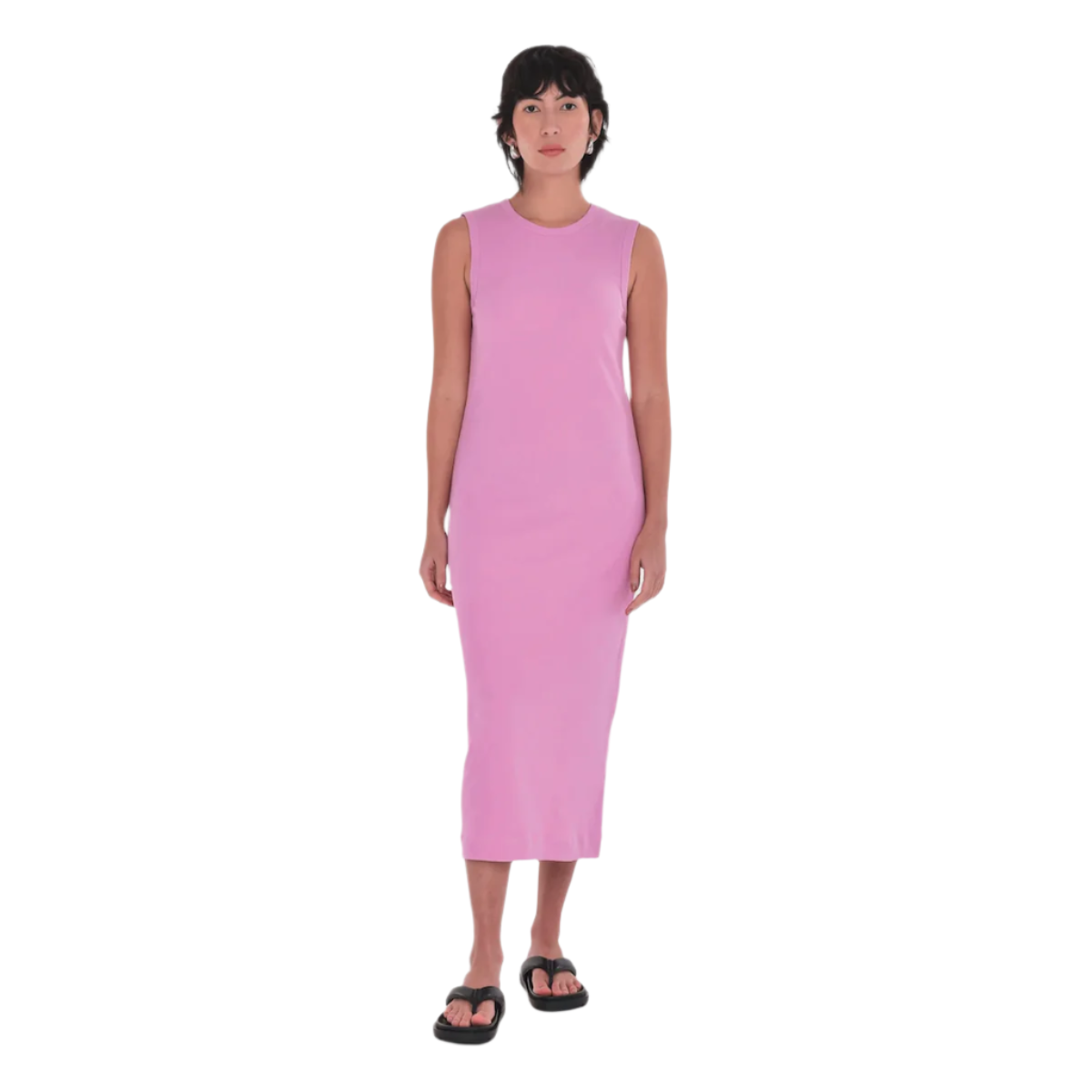 Paper Label Camilla Dress — Fondant Pink - Public Mercantile