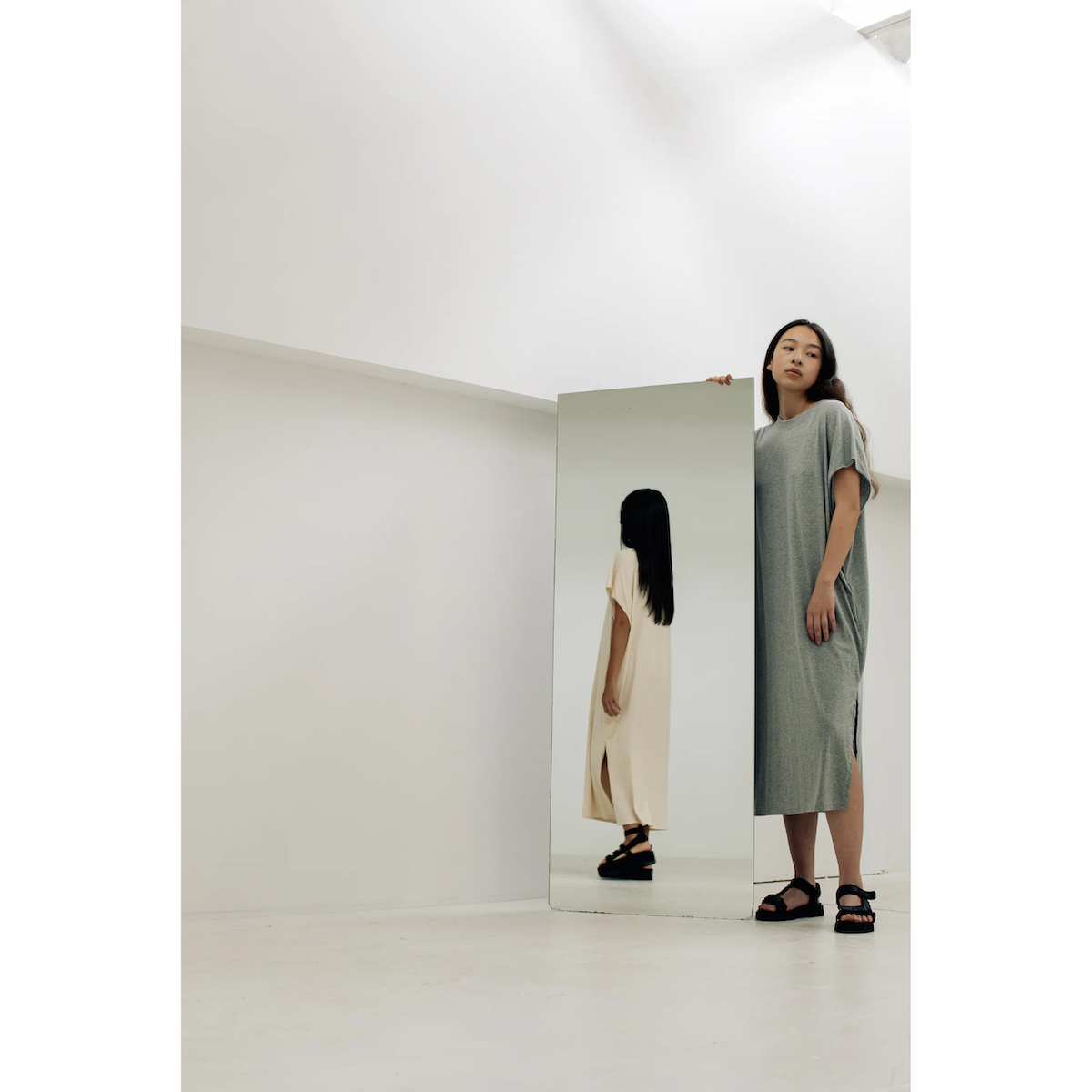 Paper Label Jasper Maxi Dress - Cloud Blue - Public Mercantile