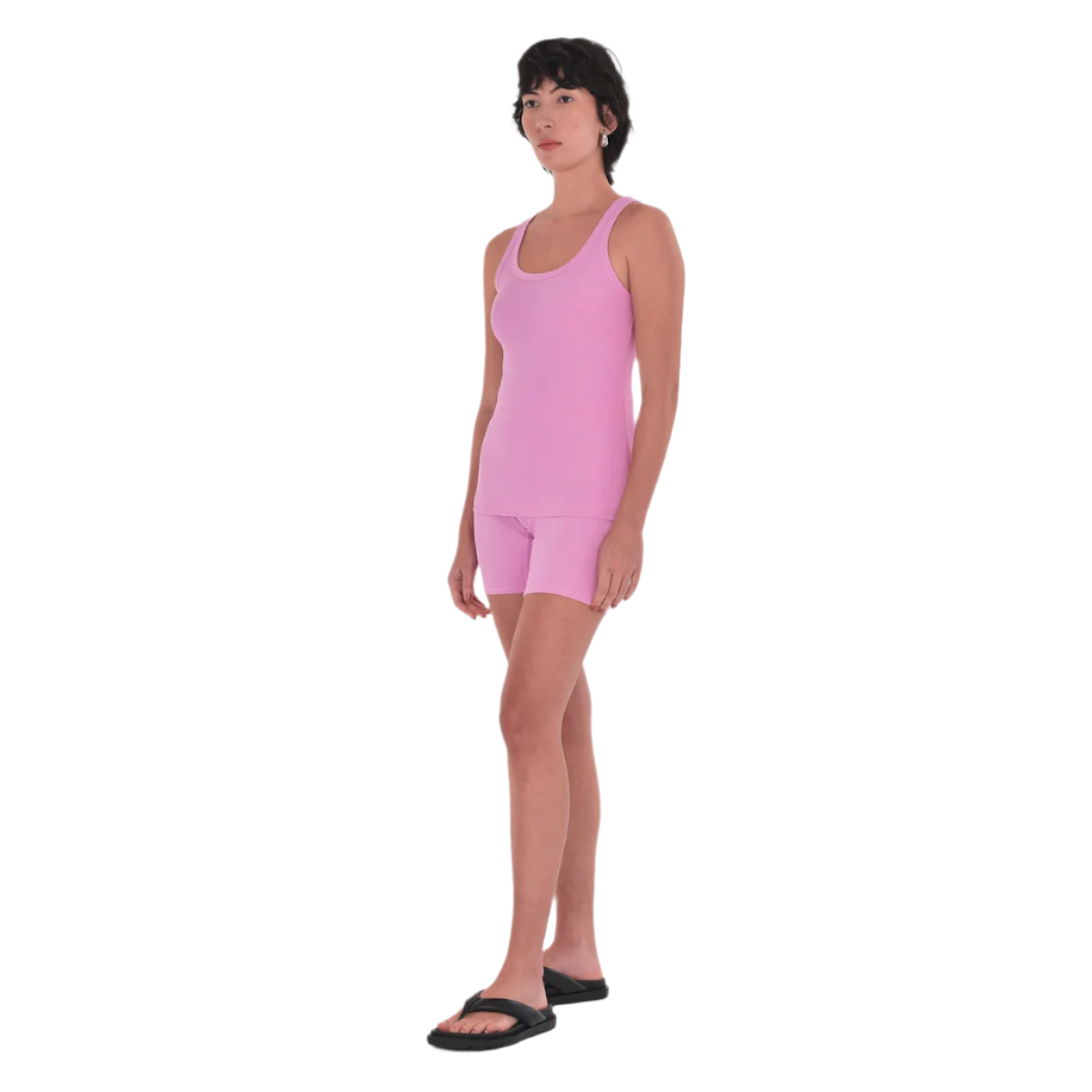 Paper Label Mara Tank — Fondant Pink - Public Mercantile