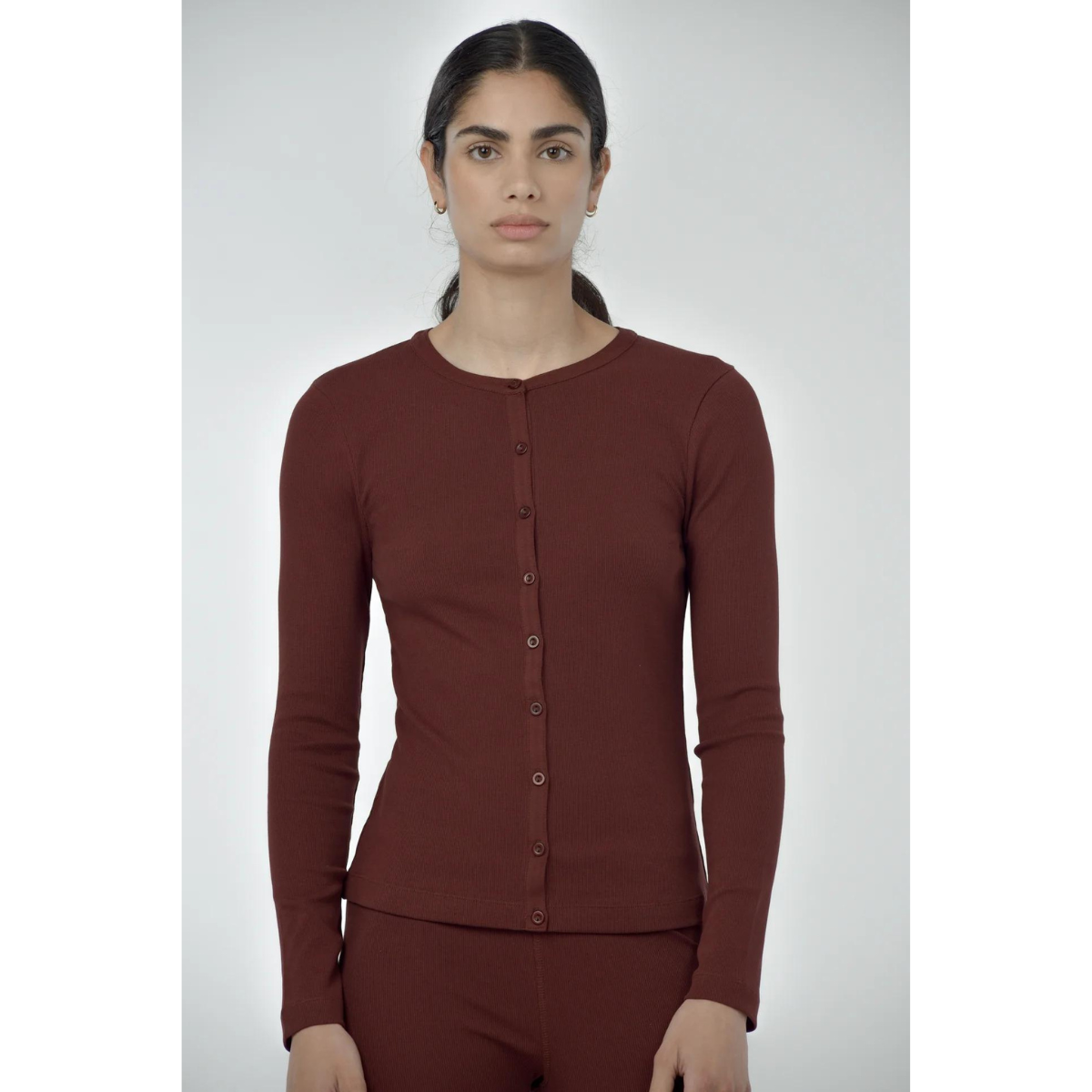 Paper Label Maya Top — Truffle - Public Mercantile